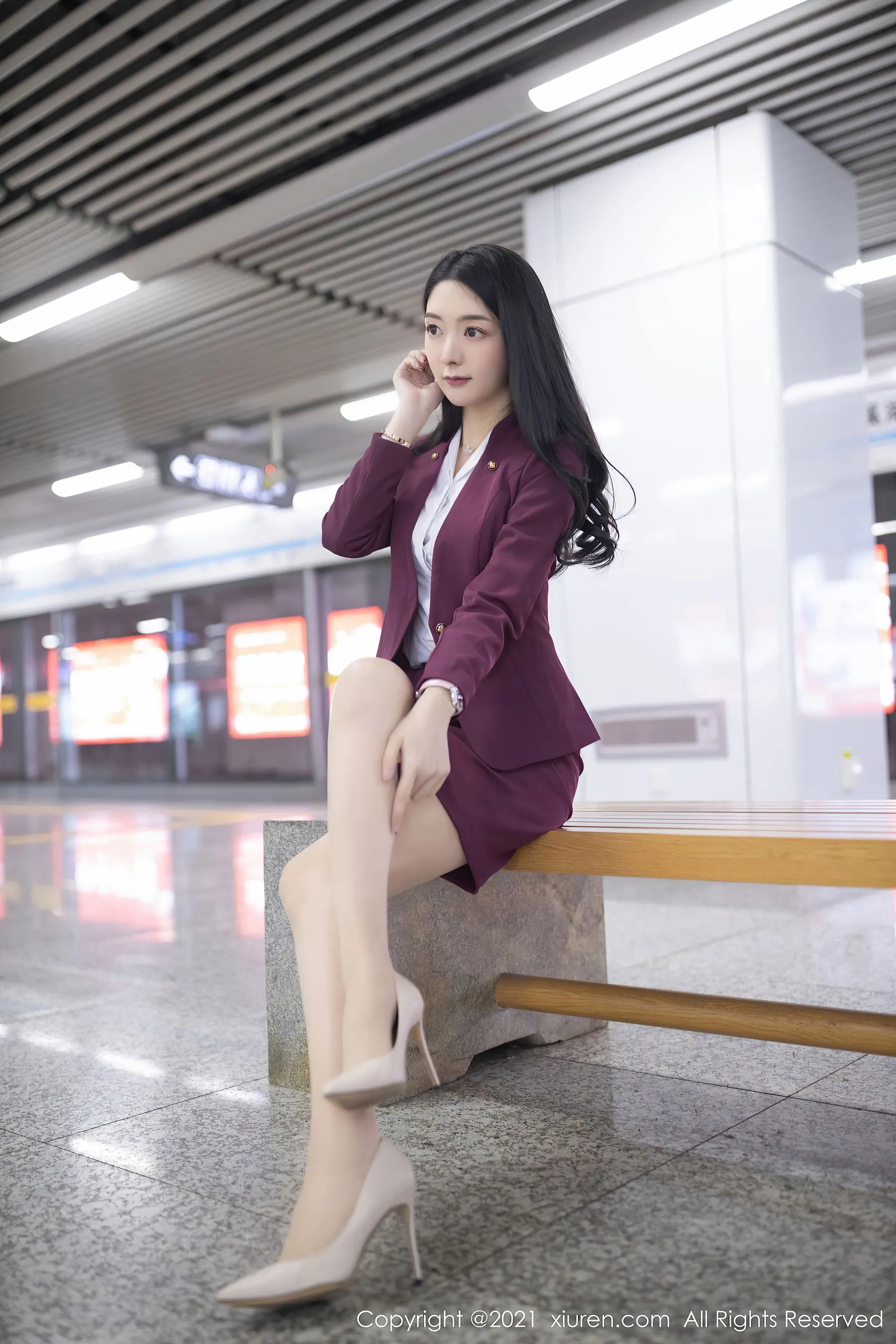 图片[5]-秀人 No.3092 Angela小热巴-COS写真在线网
