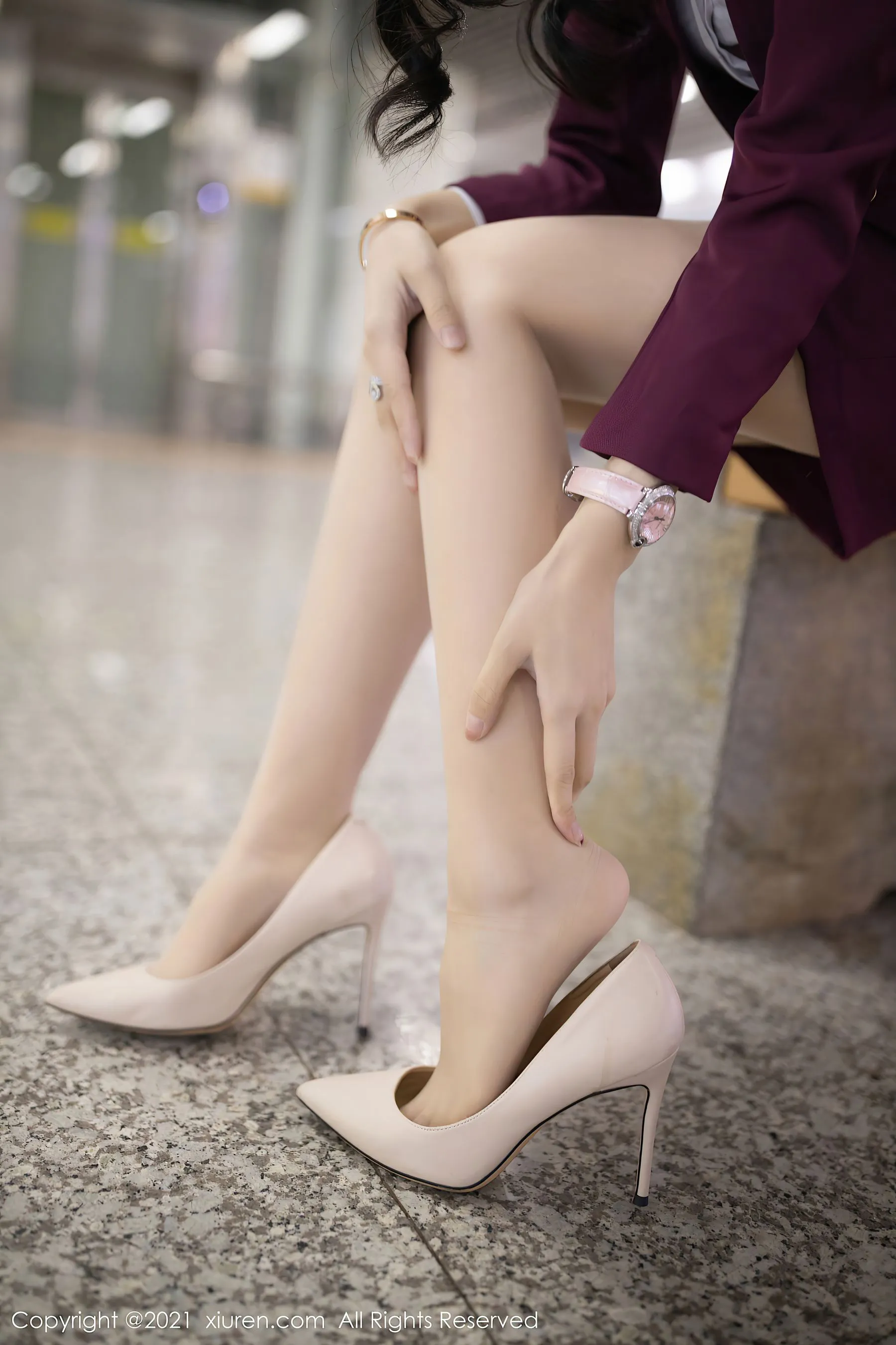 图片[4]-秀人 No.3092 Angela小热巴-COS写真在线网