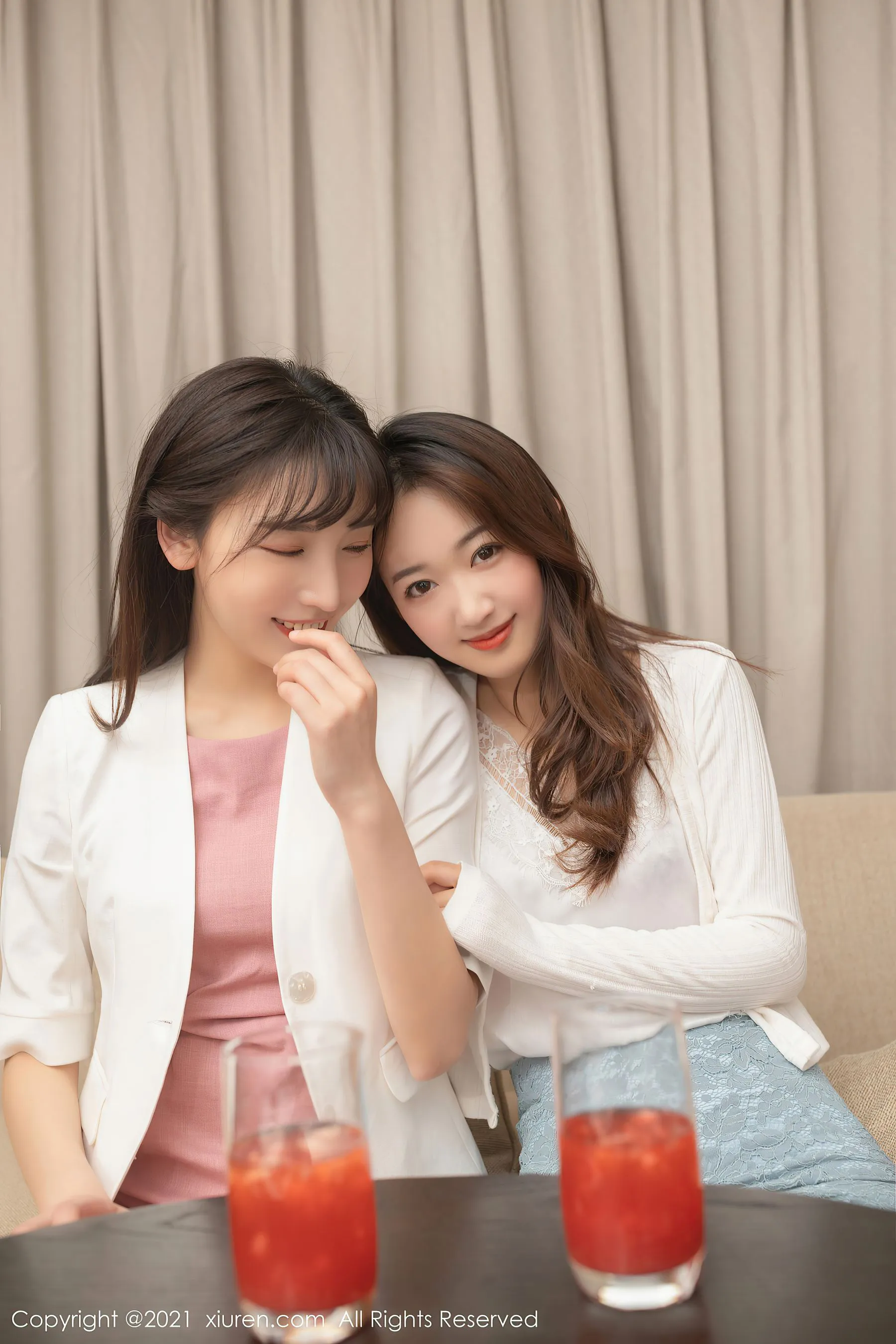 图片[5]-秀人 No.3115 唐安琪&@陆萱萱-COS写真在线网