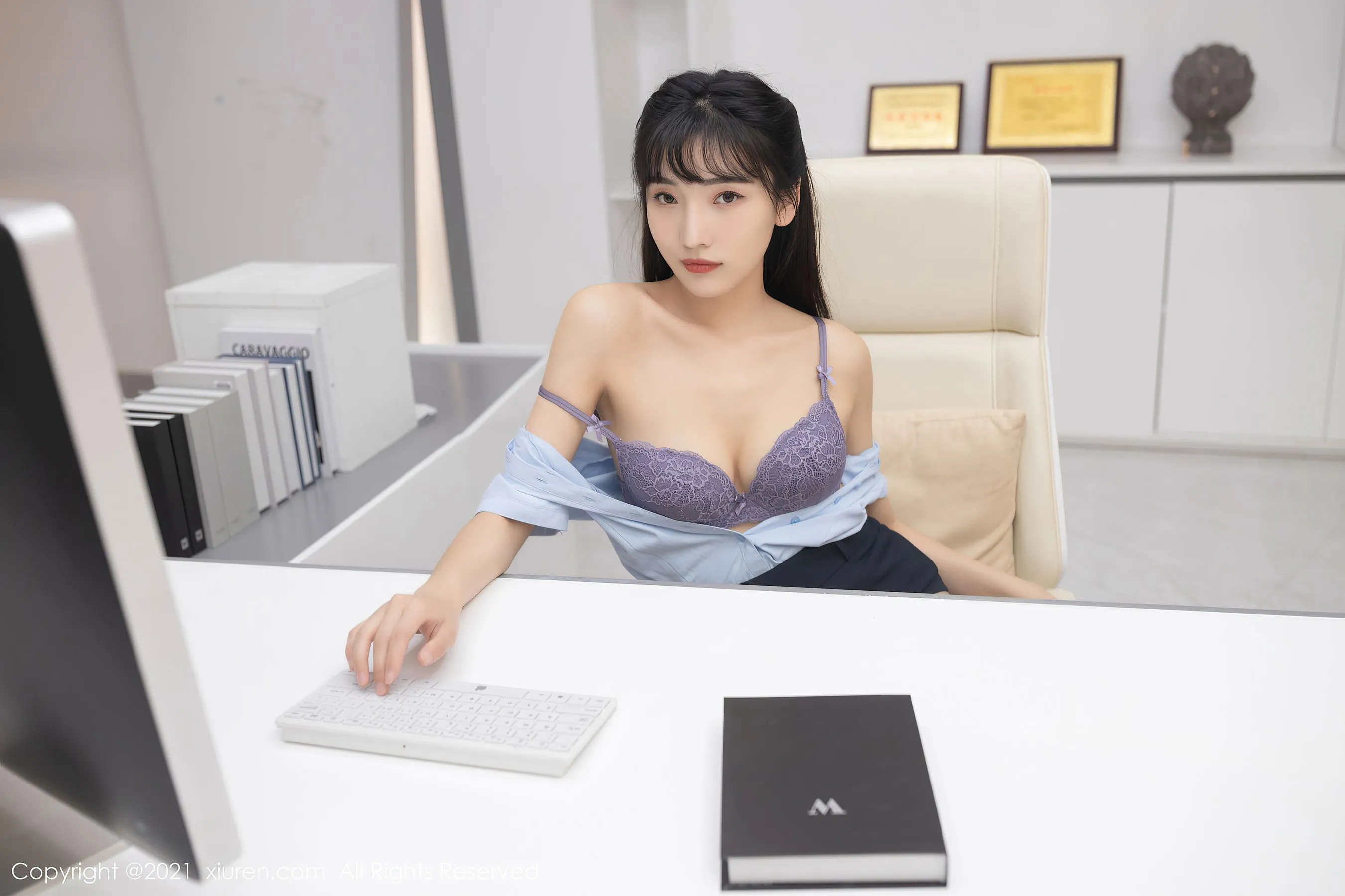 图片[6]-秀人 No.3215 陆萱萱-COS写真在线网