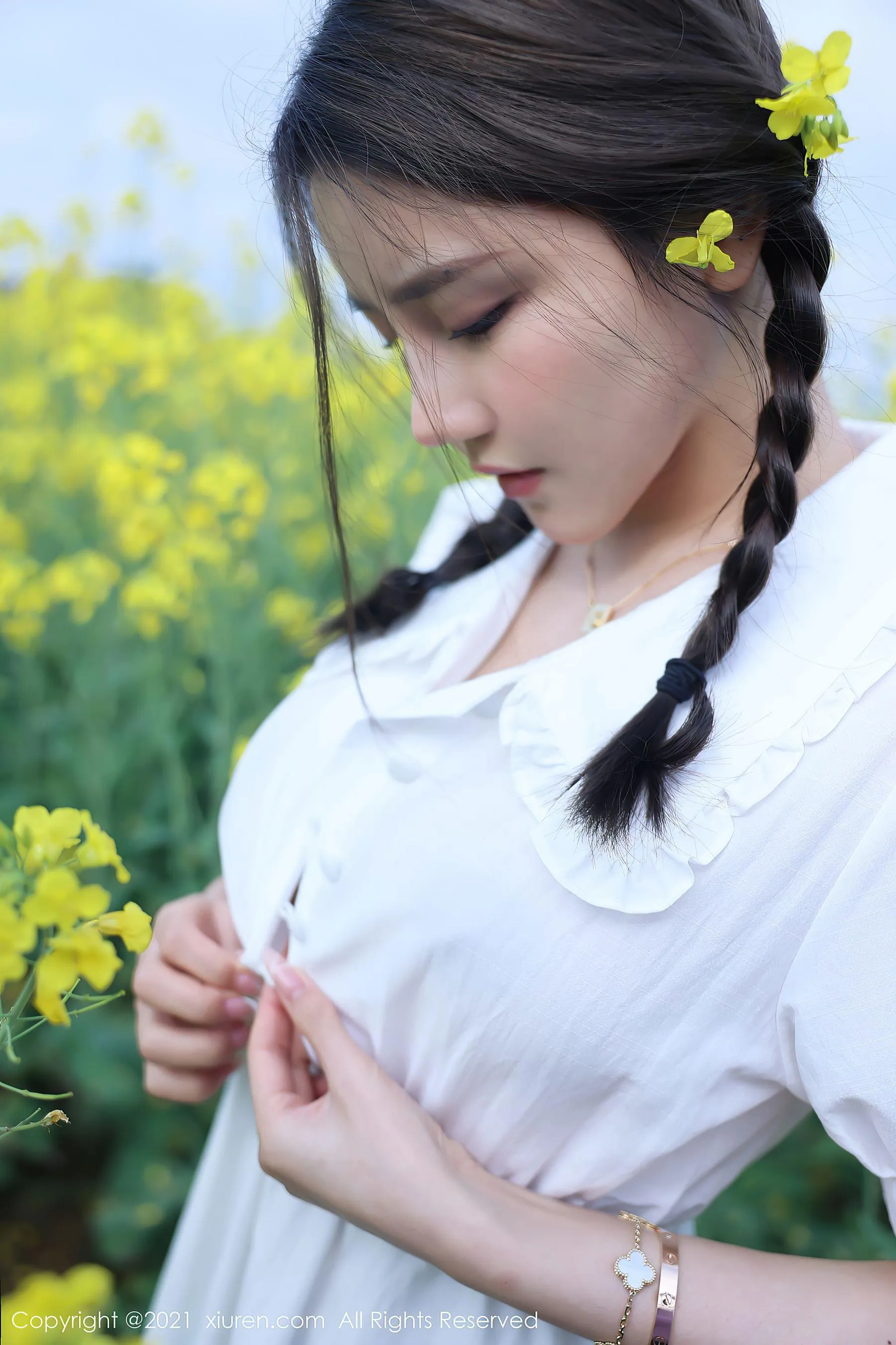 图片[2]-秀人 No.3276 夏西CiCi-COS写真在线网