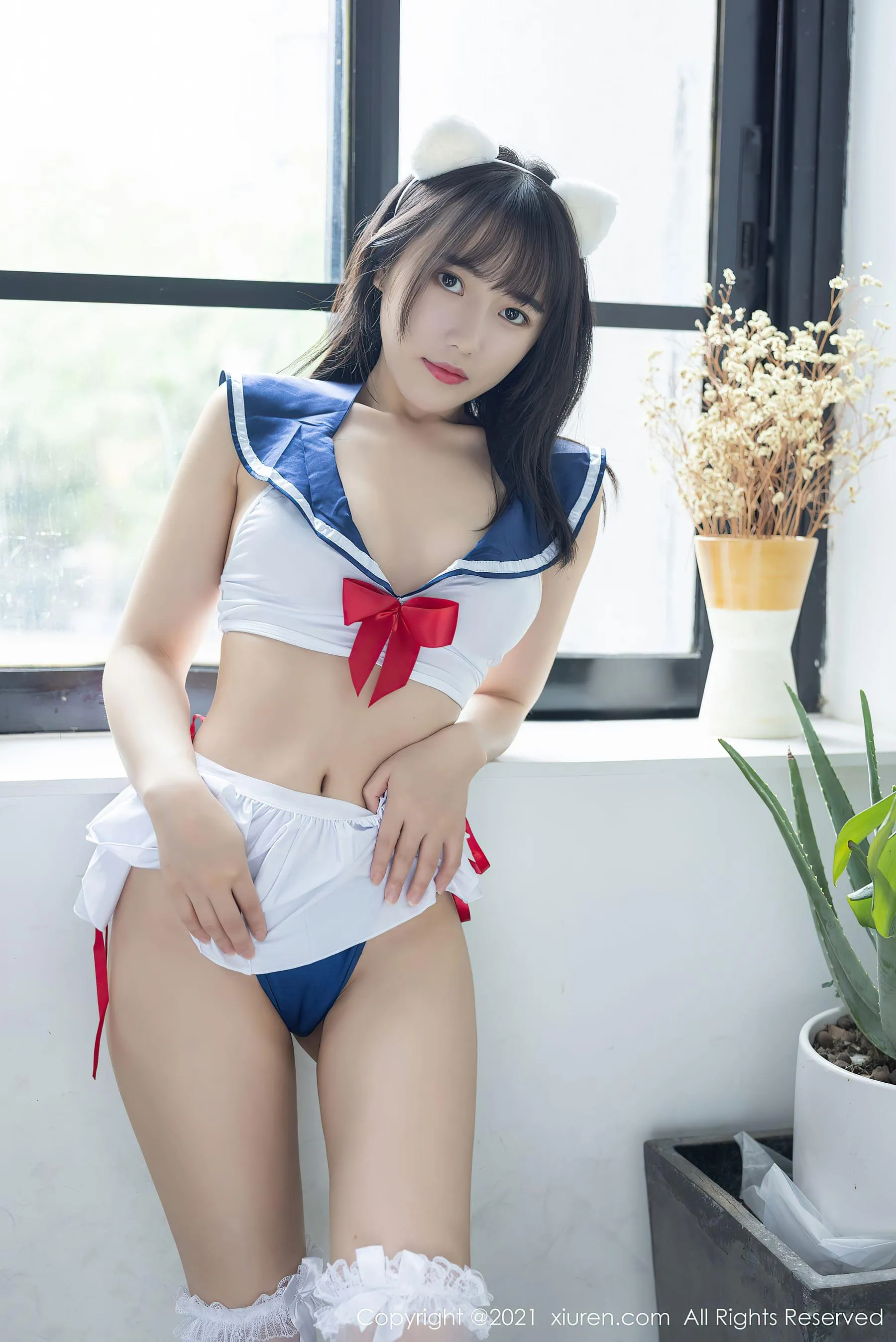 图片[6]-秀人 No.3330 唐心-COS写真在线网