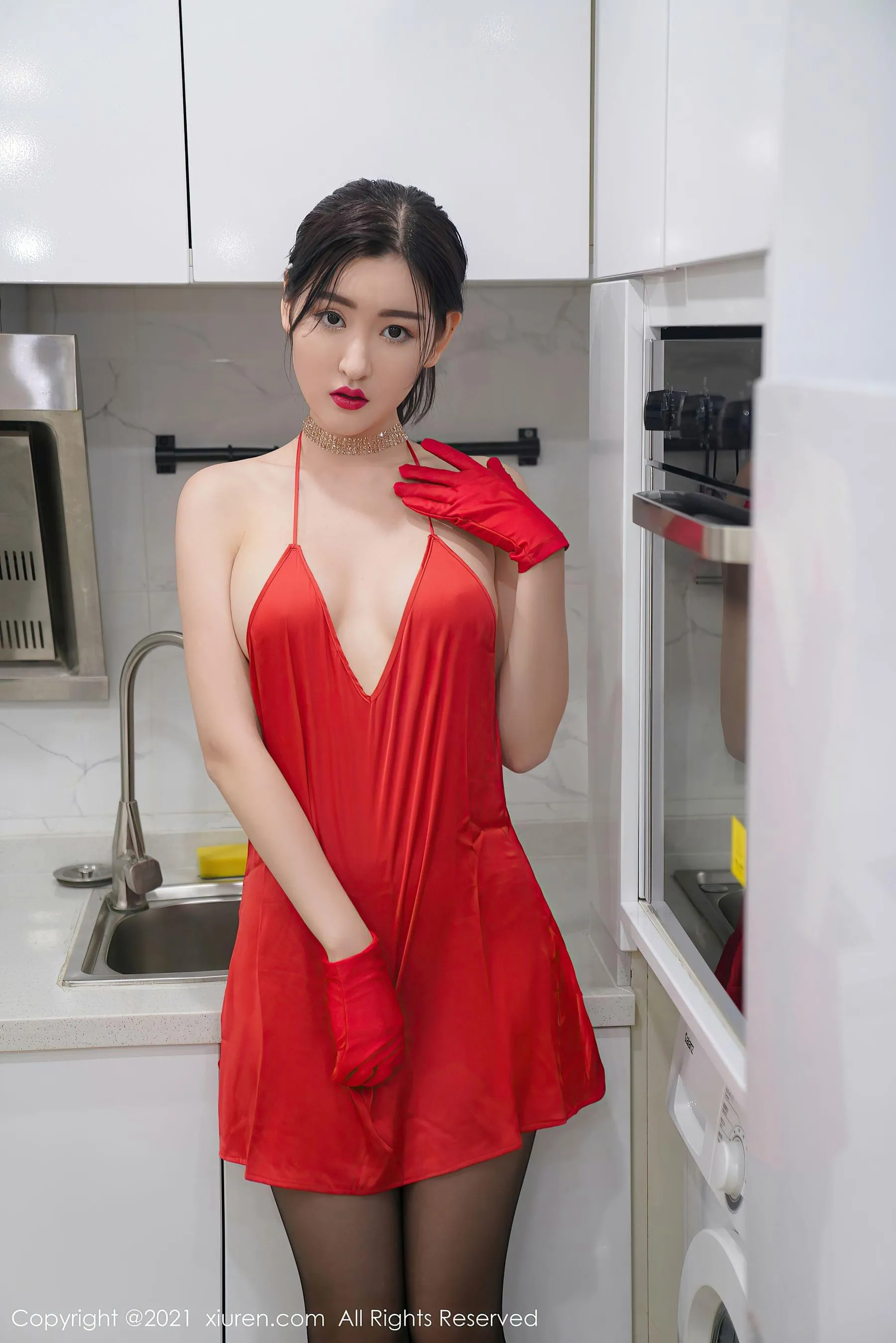 图片[3]-秀人 No.3372 沈梦瑶-COS写真在线网
