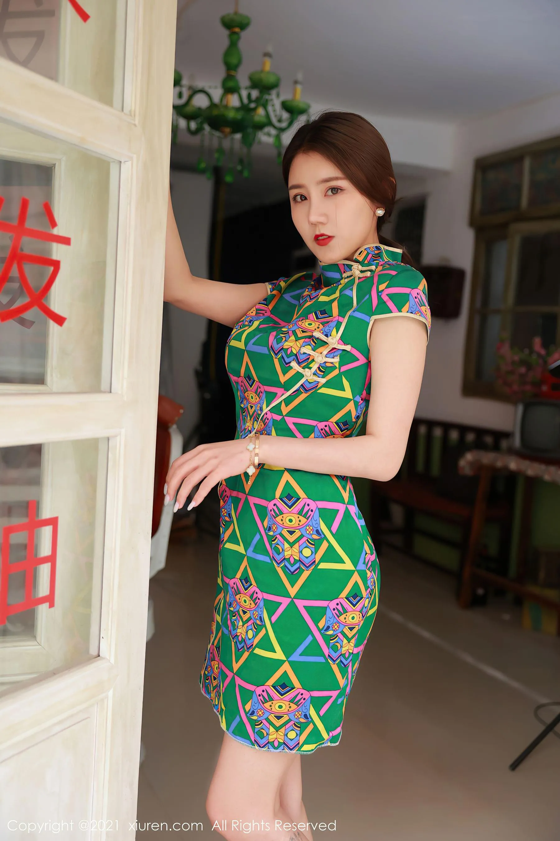 图片[2]-秀人 No.3412 夏西CiCi-COS写真在线网
