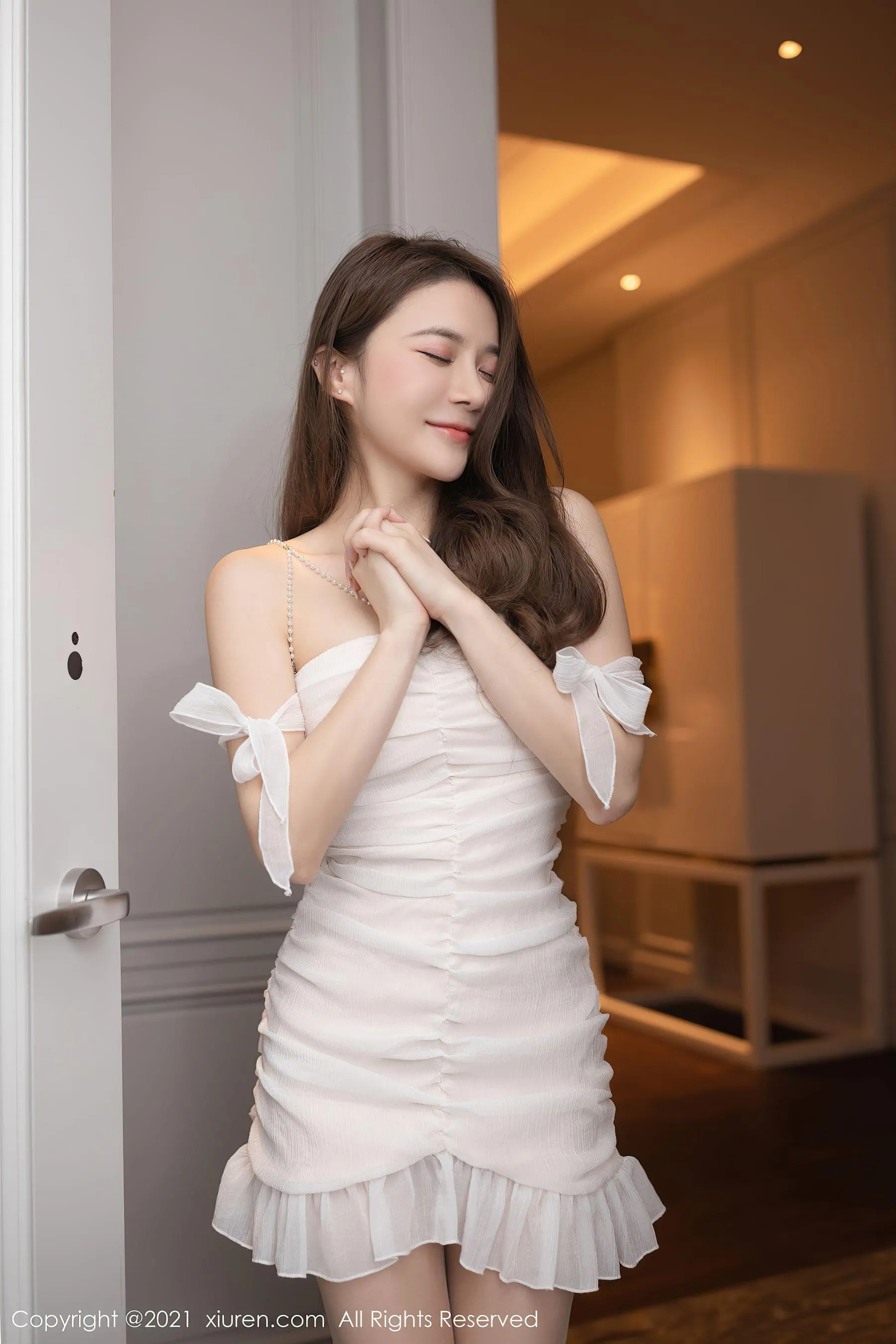 图片[2]-秀人 No.3447 鱼子酱Fish-COS写真在线网