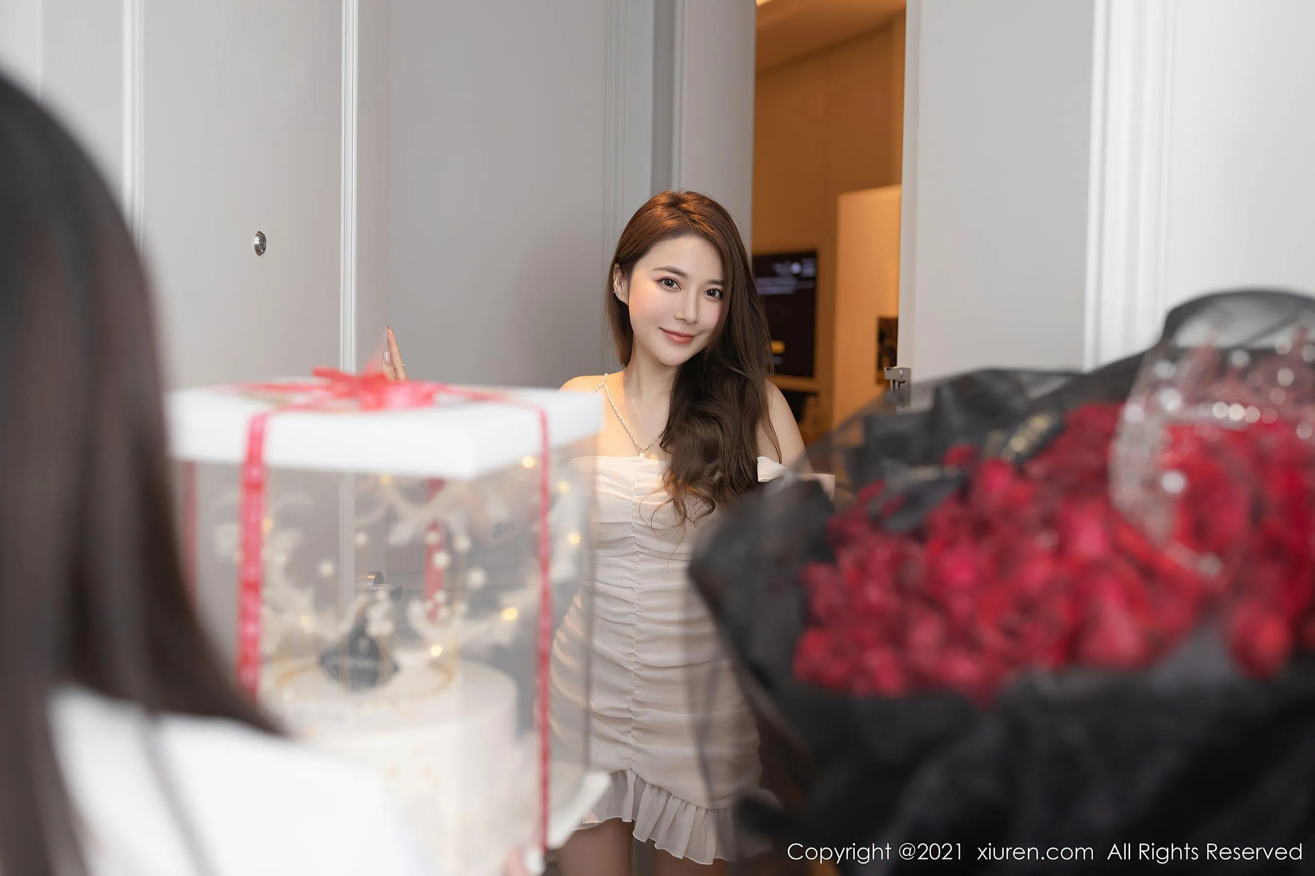 图片[3]-秀人 No.3447 鱼子酱Fish-COS写真在线网