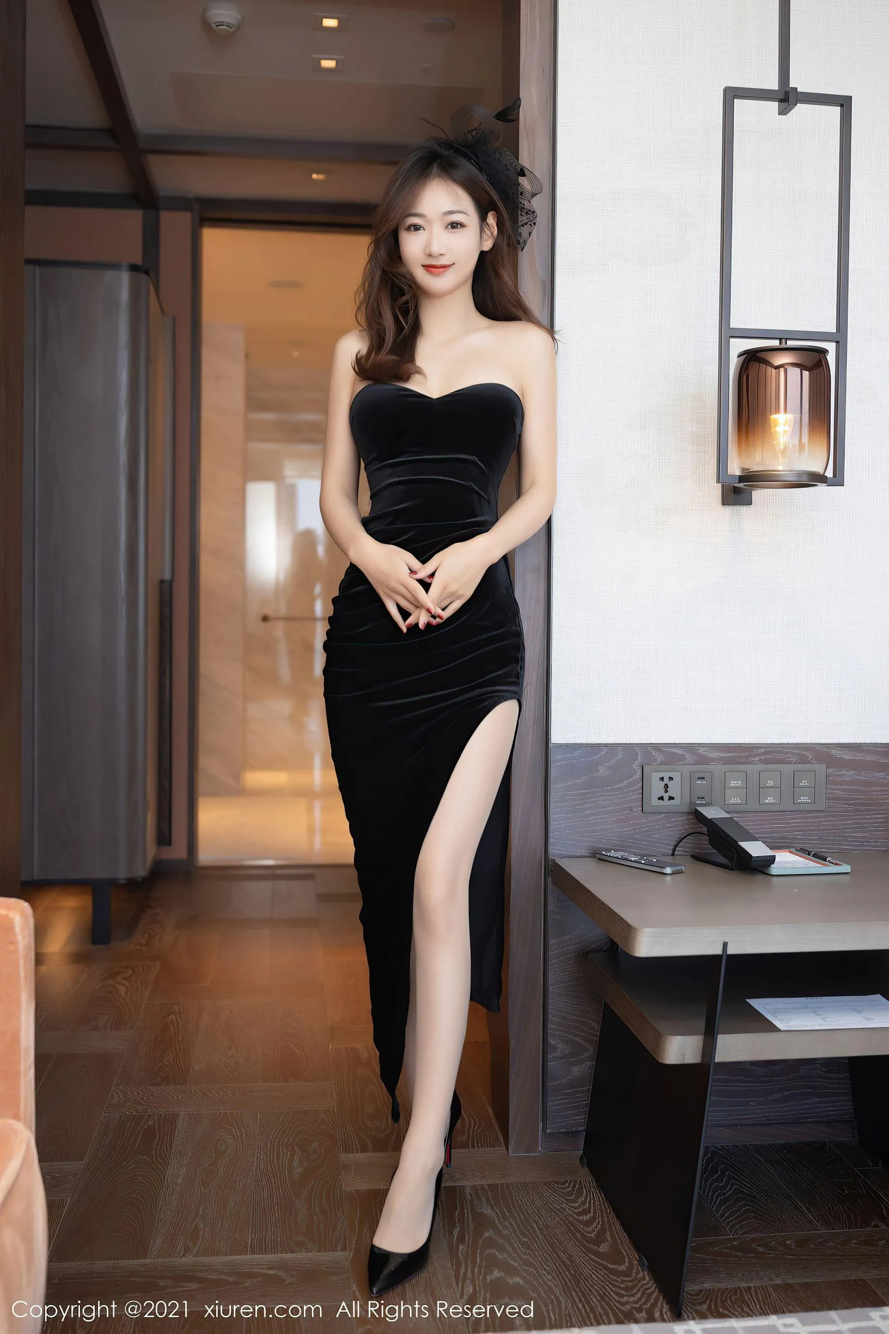 图片[3]-秀人 No.3467 唐安琪-COS写真在线网