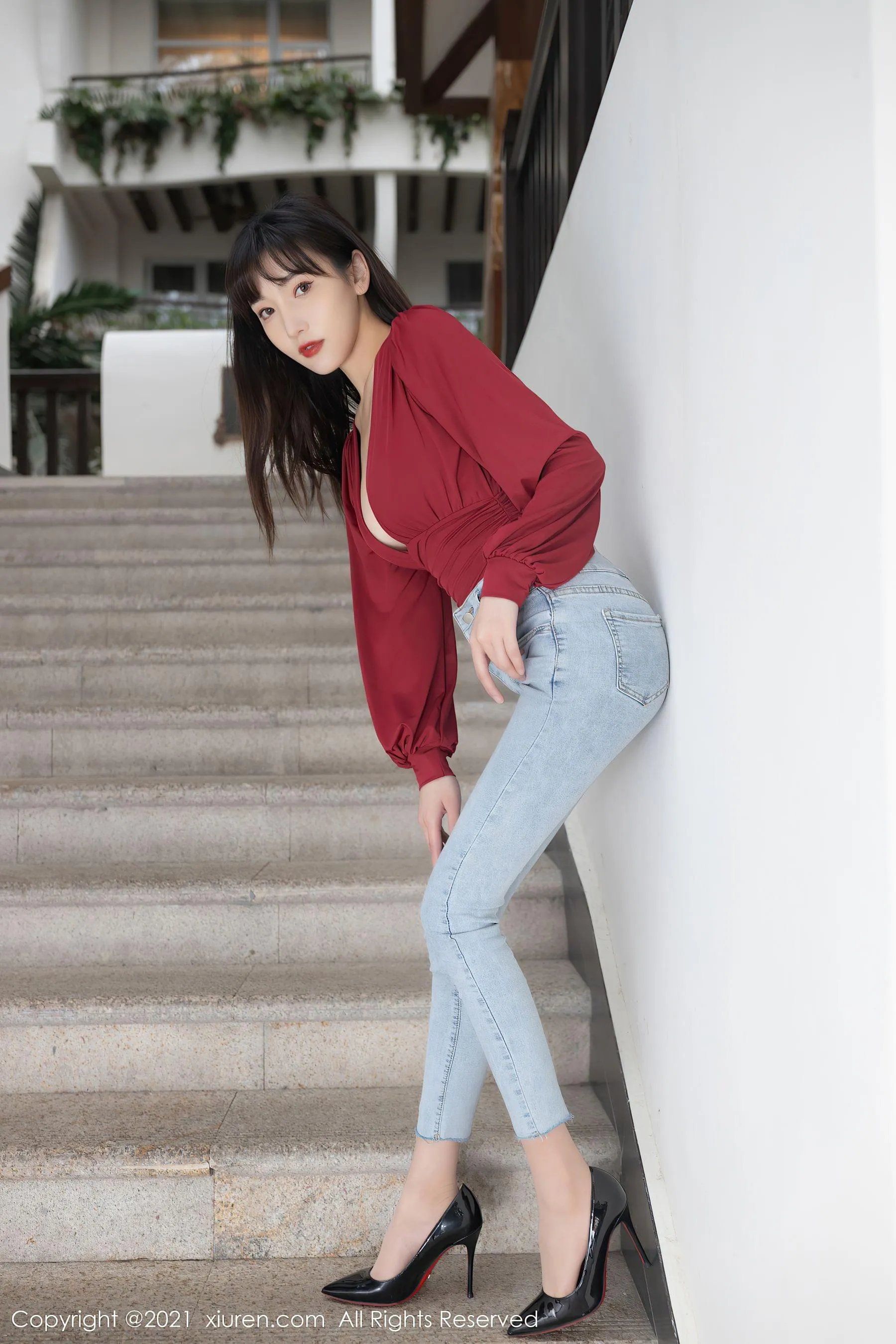 图片[5]-秀人 No.3505 陆萱萱-COS写真在线网