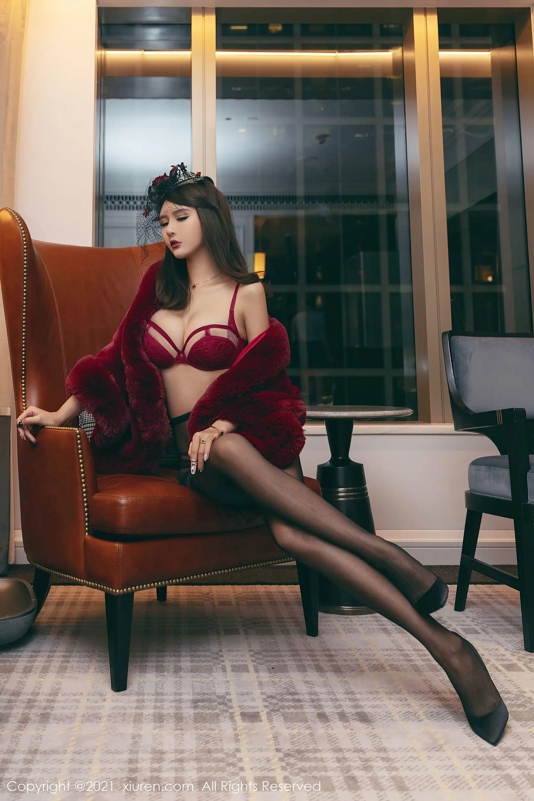图片[6]-秀人 No.3548 Emily尹菲-COS写真在线网