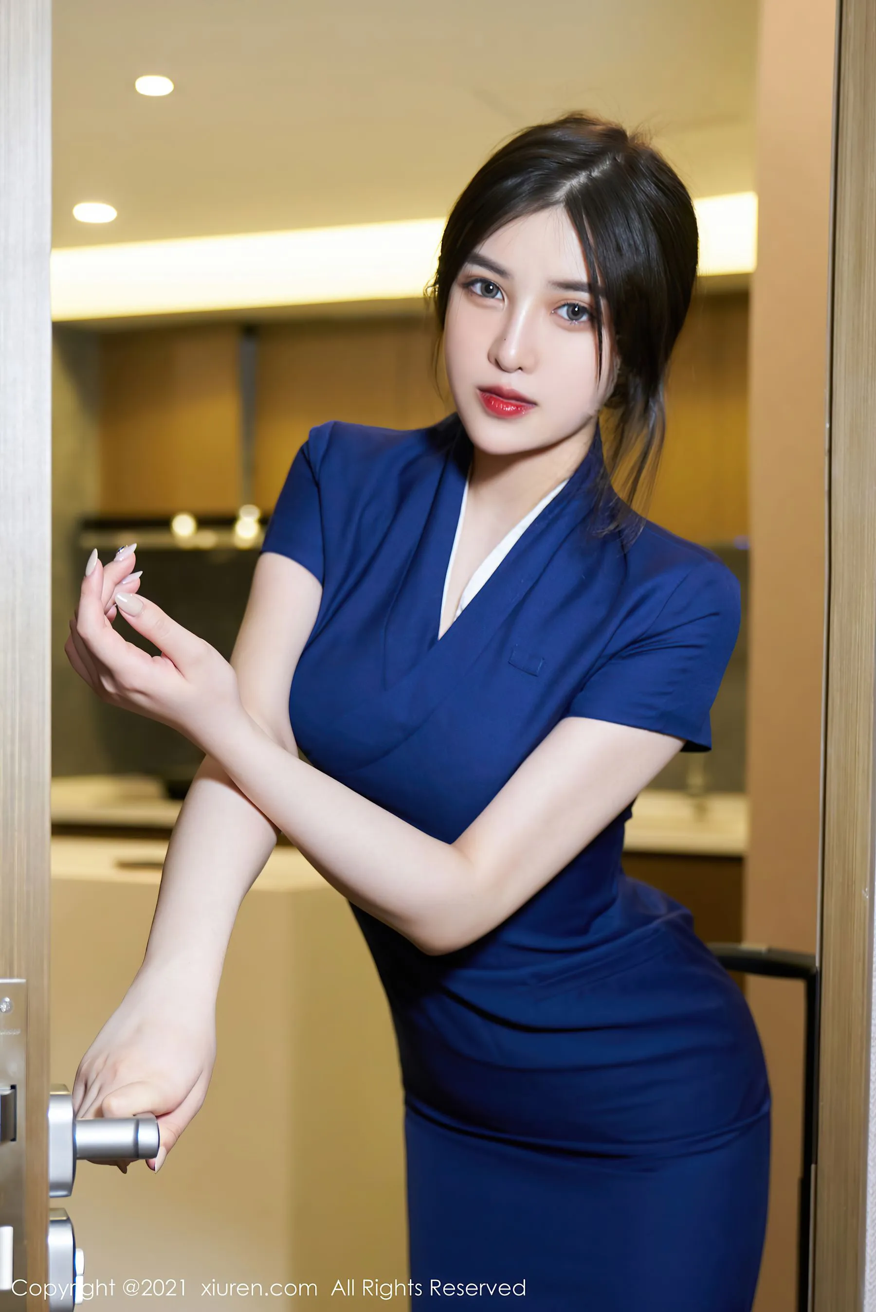 图片[2]-秀人 No.3629 韩静安-COS写真在线网