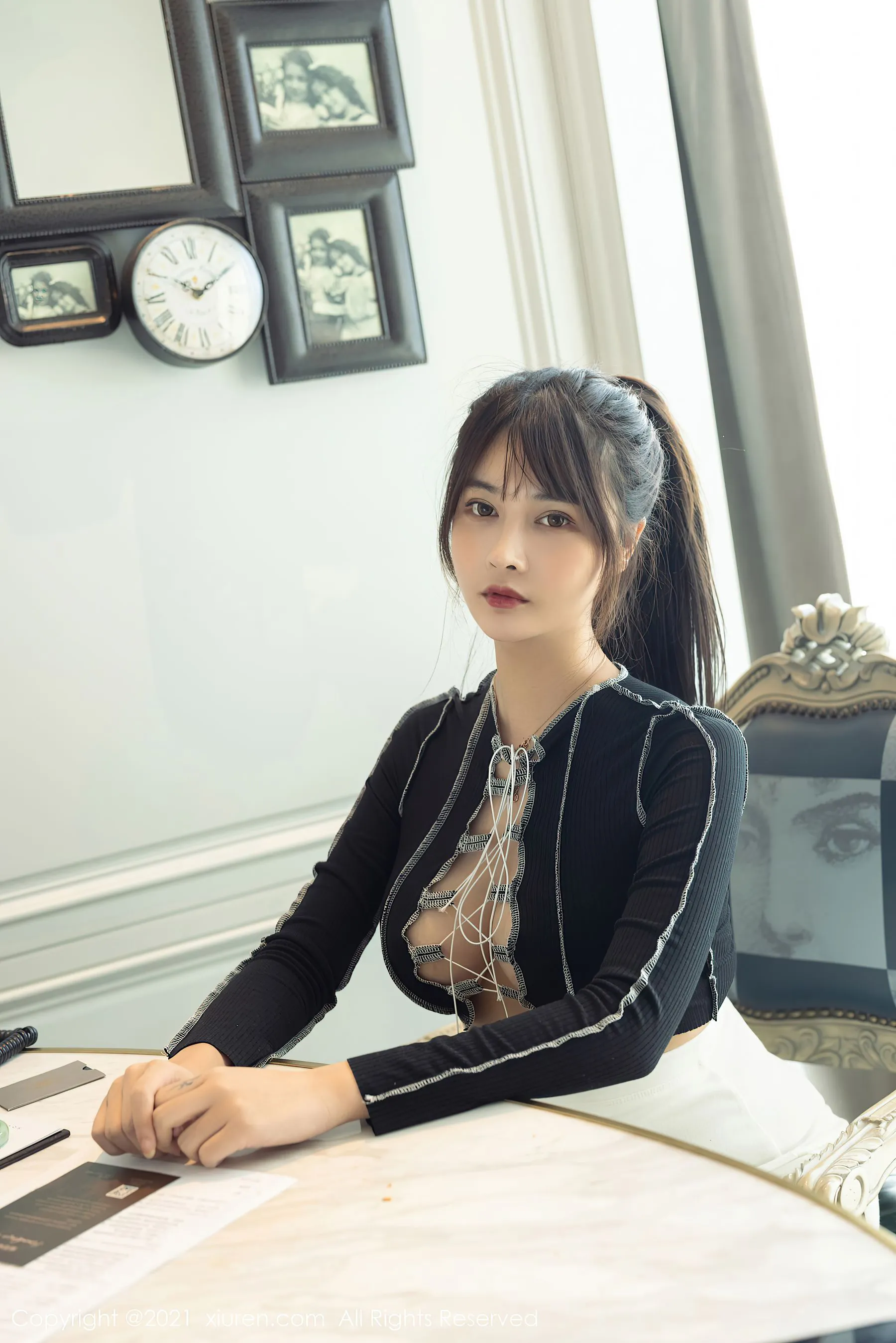 图片[2]-秀人 No.3754 萌奈子-COS写真在线网