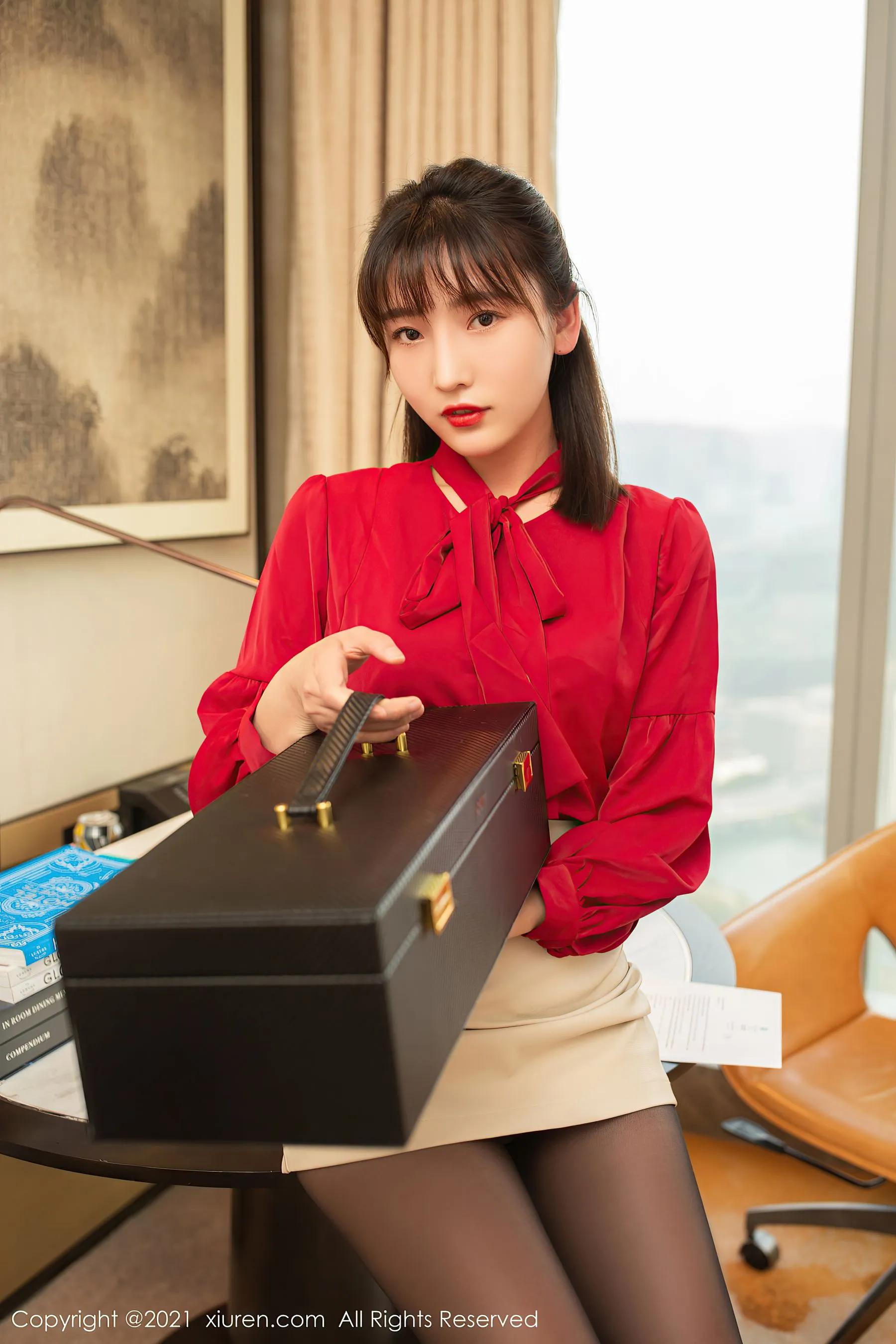 图片[3]-秀人 No.3819 陆萱萱-COS写真在线网