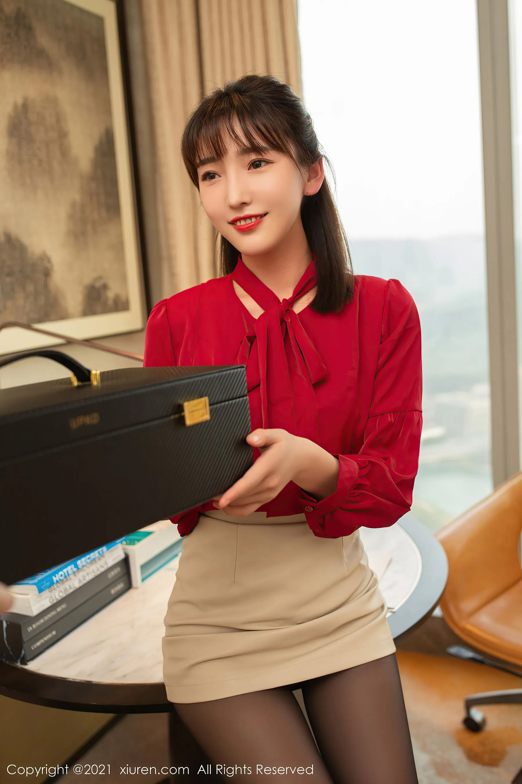 图片[4]-秀人 No.3819 陆萱萱-COS写真在线网