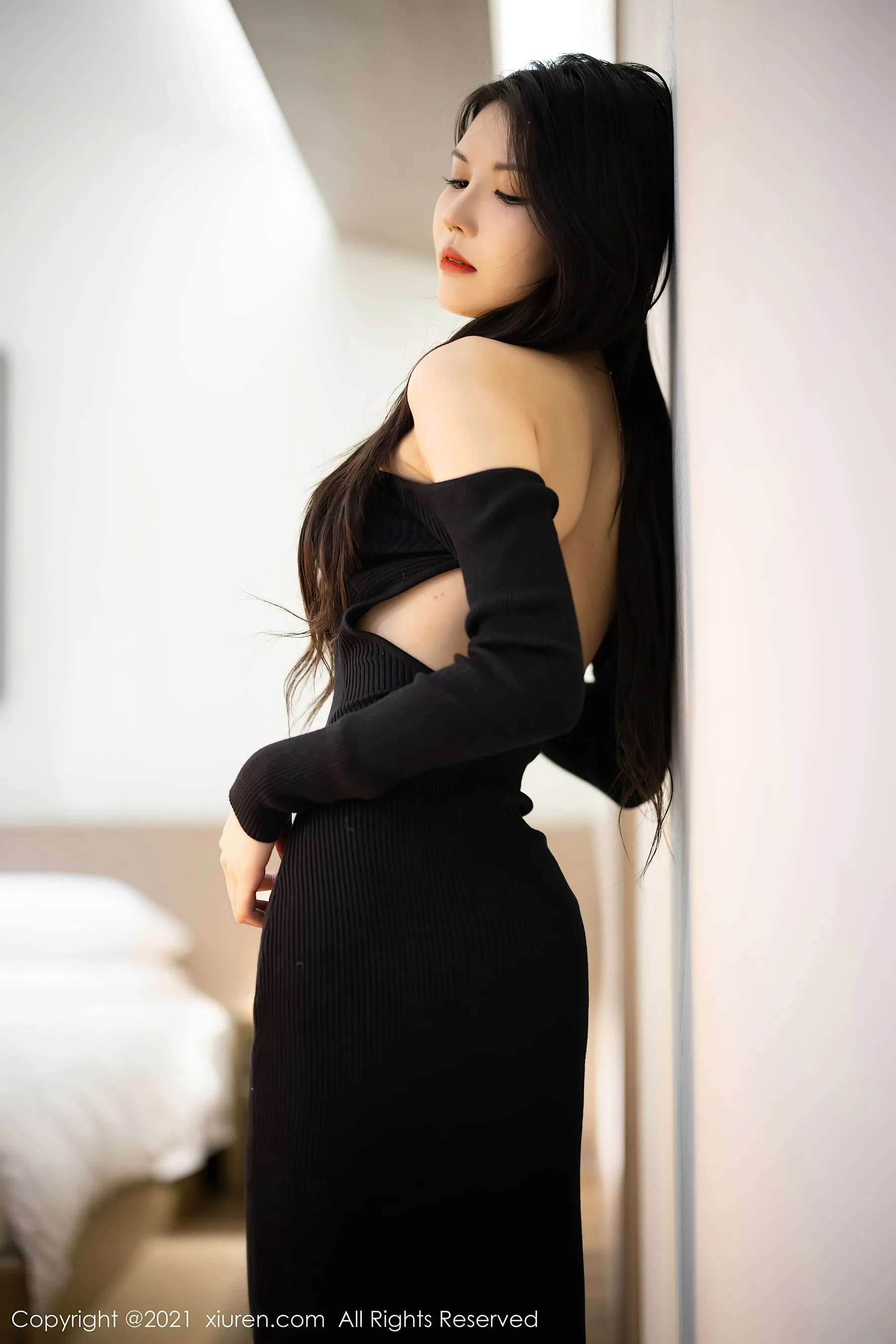 图片[2]-秀人 No.3822 媛媛酱belle-COS写真在线网