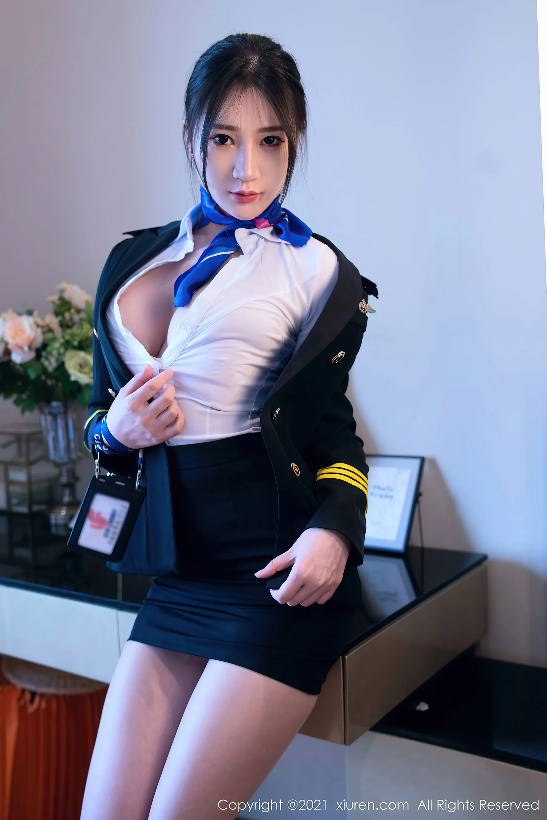 图片[2]-秀人 No.3839 顾乔楠Cora-COS写真在线网