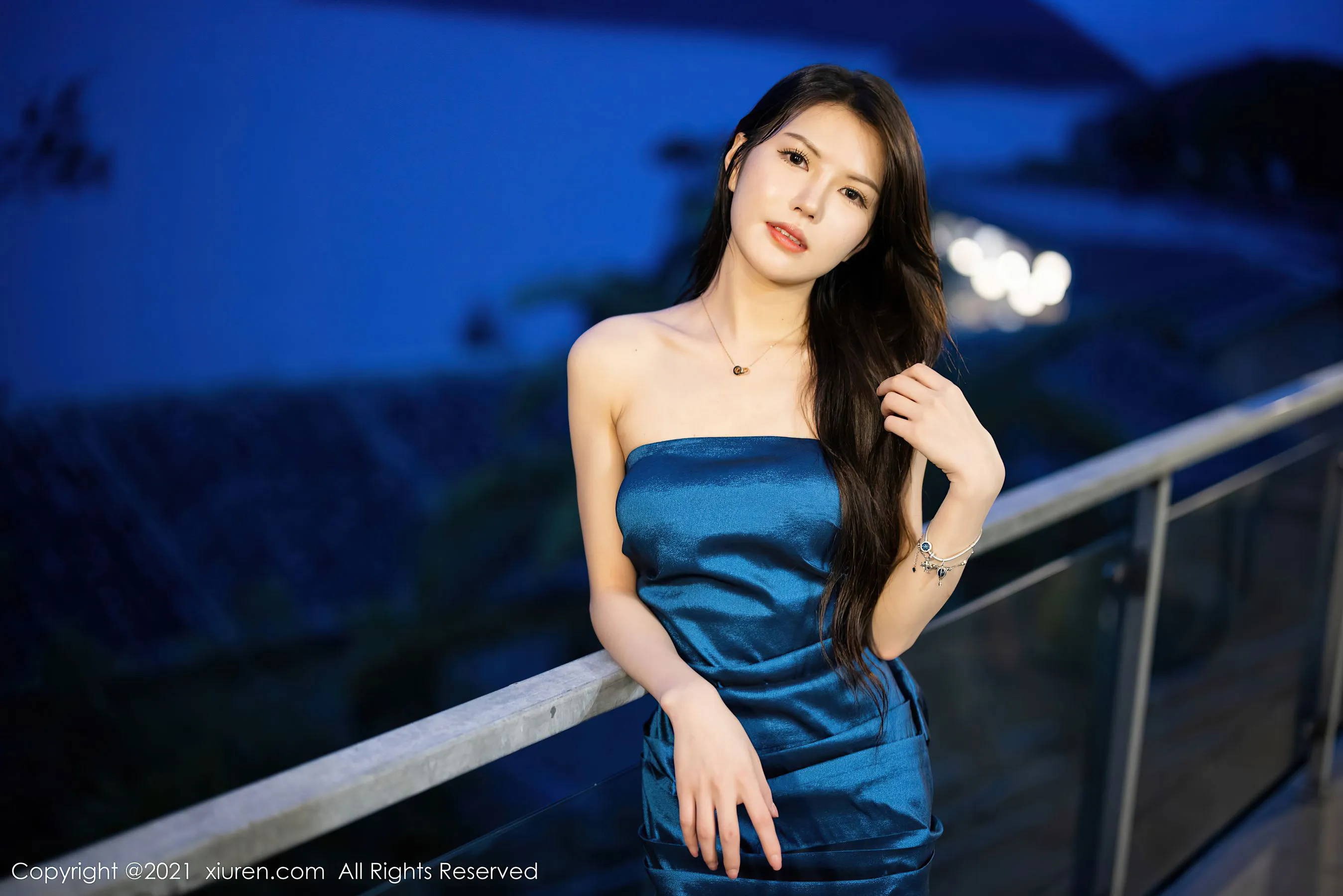 图片[4]-秀人 No.3851 媛媛酱belle-COS写真在线网