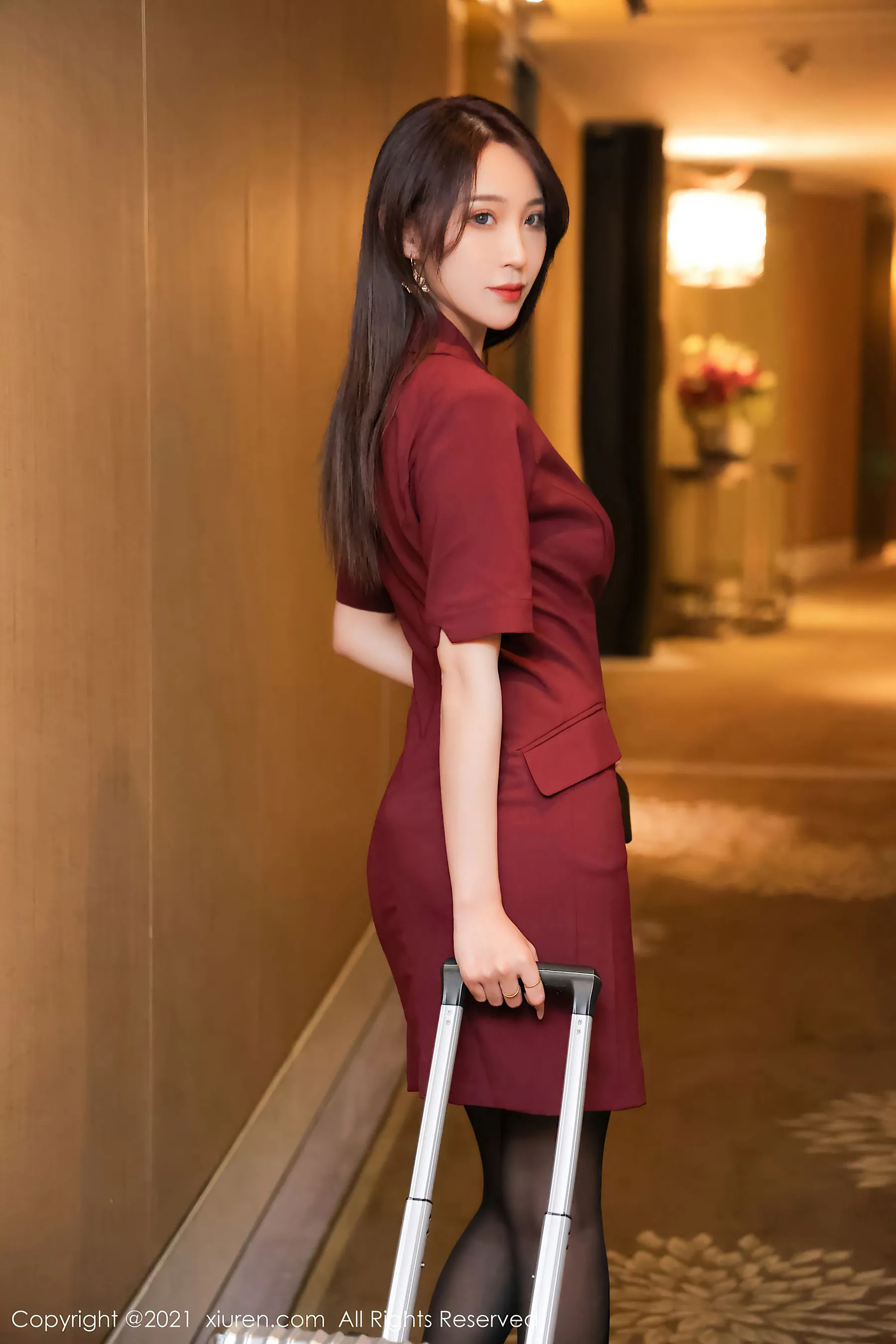 图片[6]-秀人 No.3863 周慕汐baby-COS写真在线网