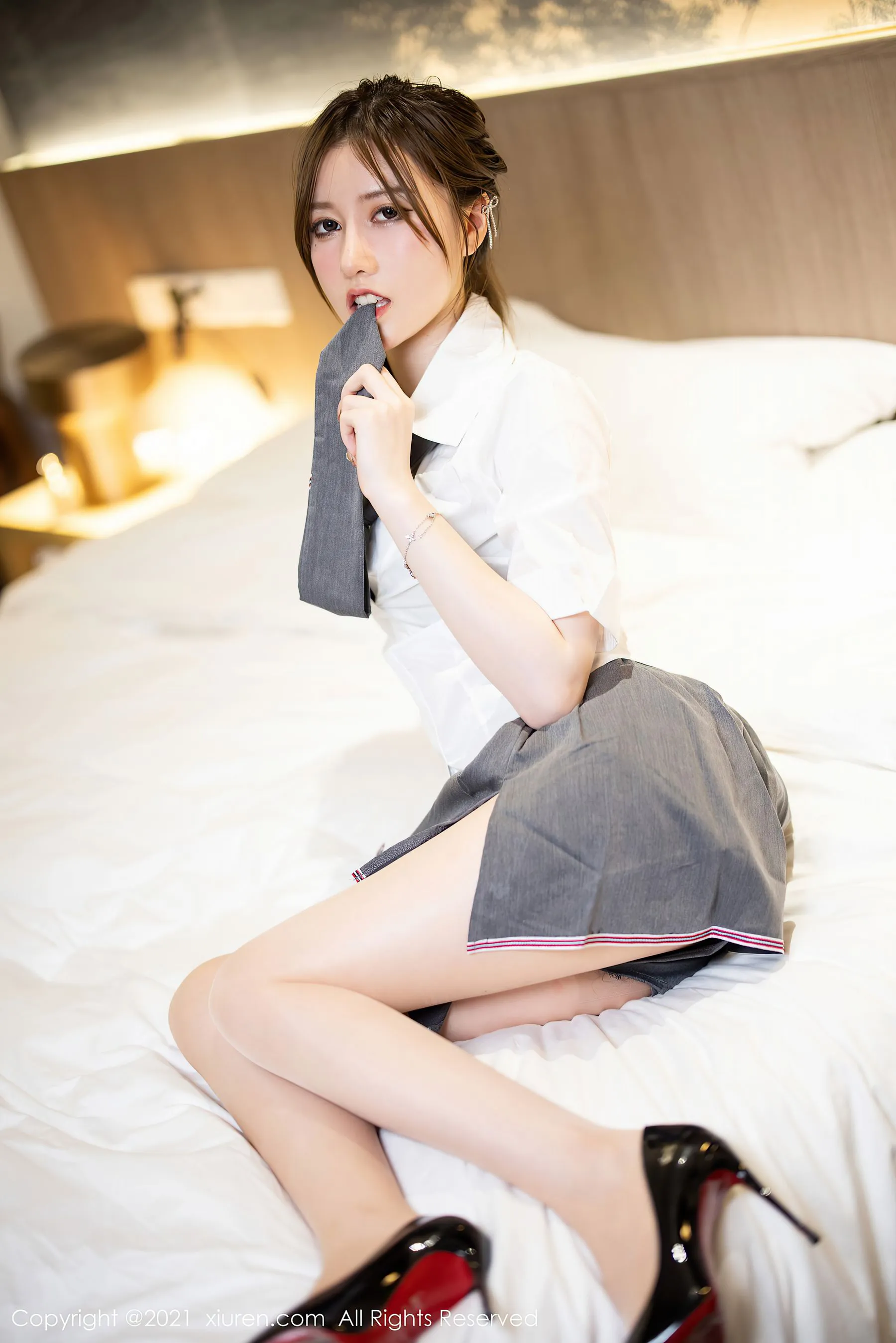 图片[4]-秀人 No.3882 美桃酱-COS写真在线网