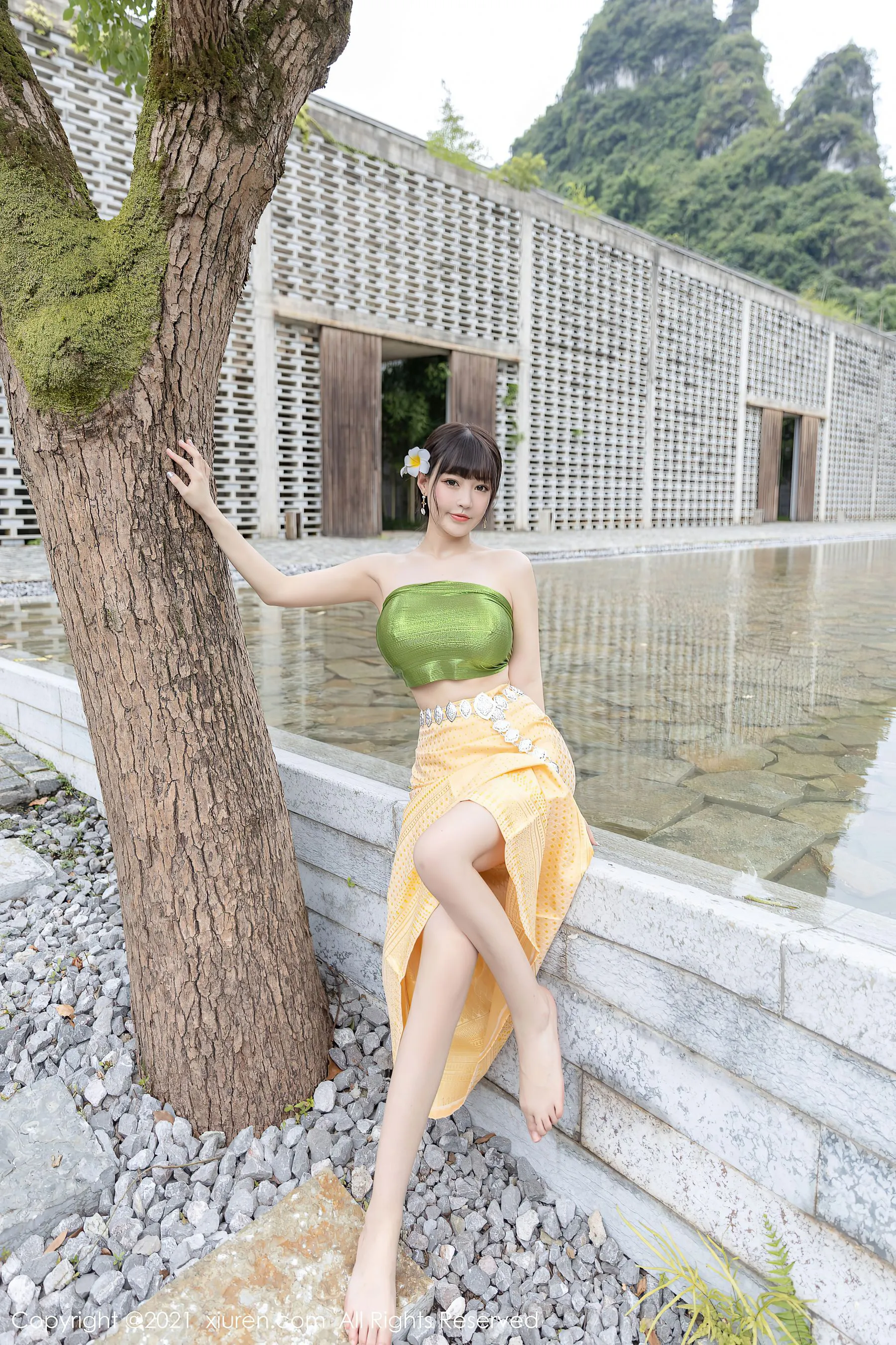 图片[4]-秀人 No.3971 朱可儿Flower-COS写真在线网