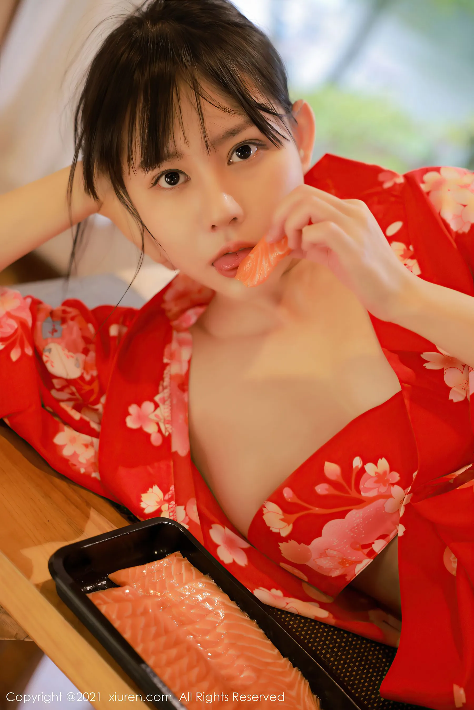 图片[2]-秀人 No.4063 韩希蕾-COS写真在线网
