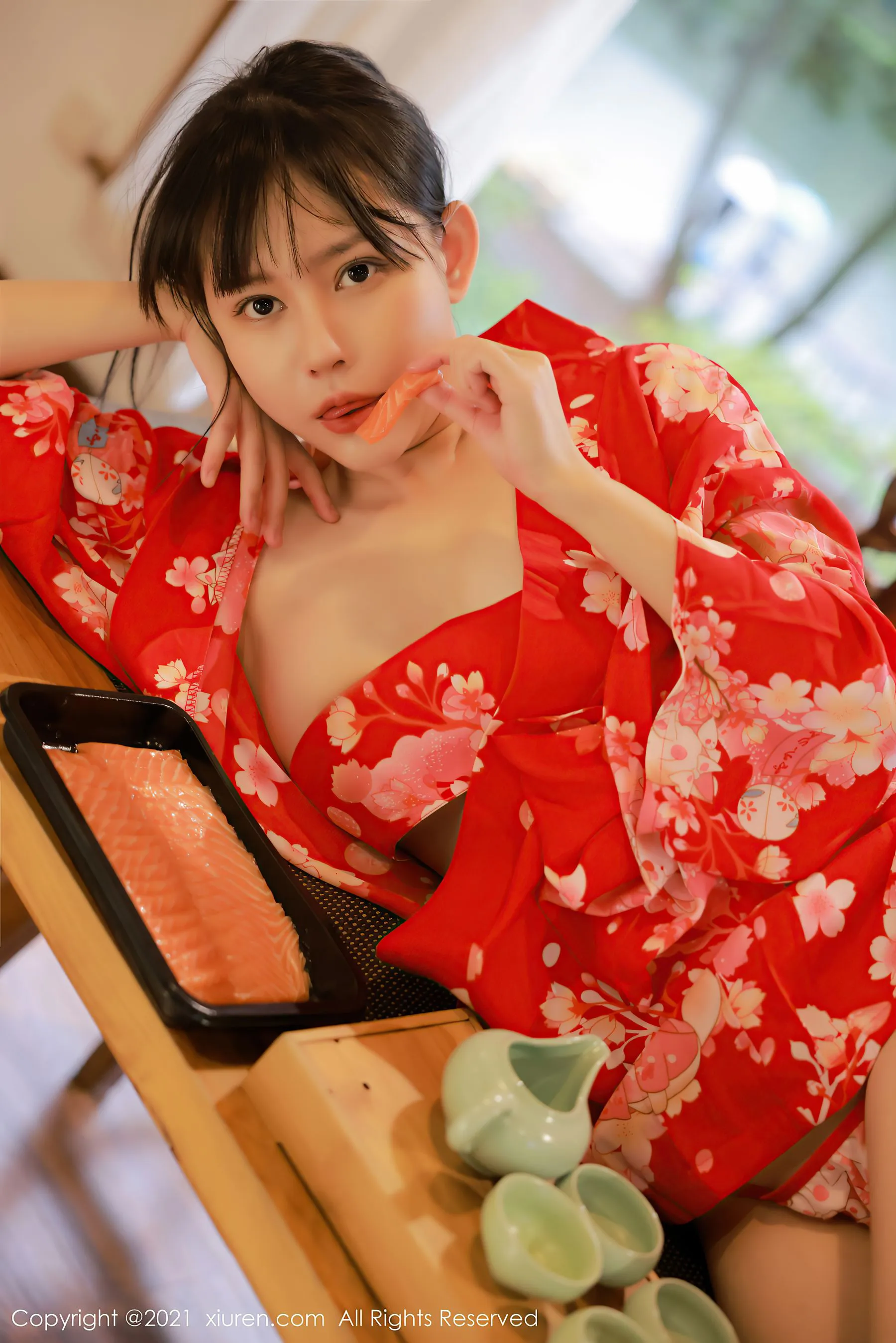 图片[3]-秀人 No.4063 韩希蕾-COS写真在线网