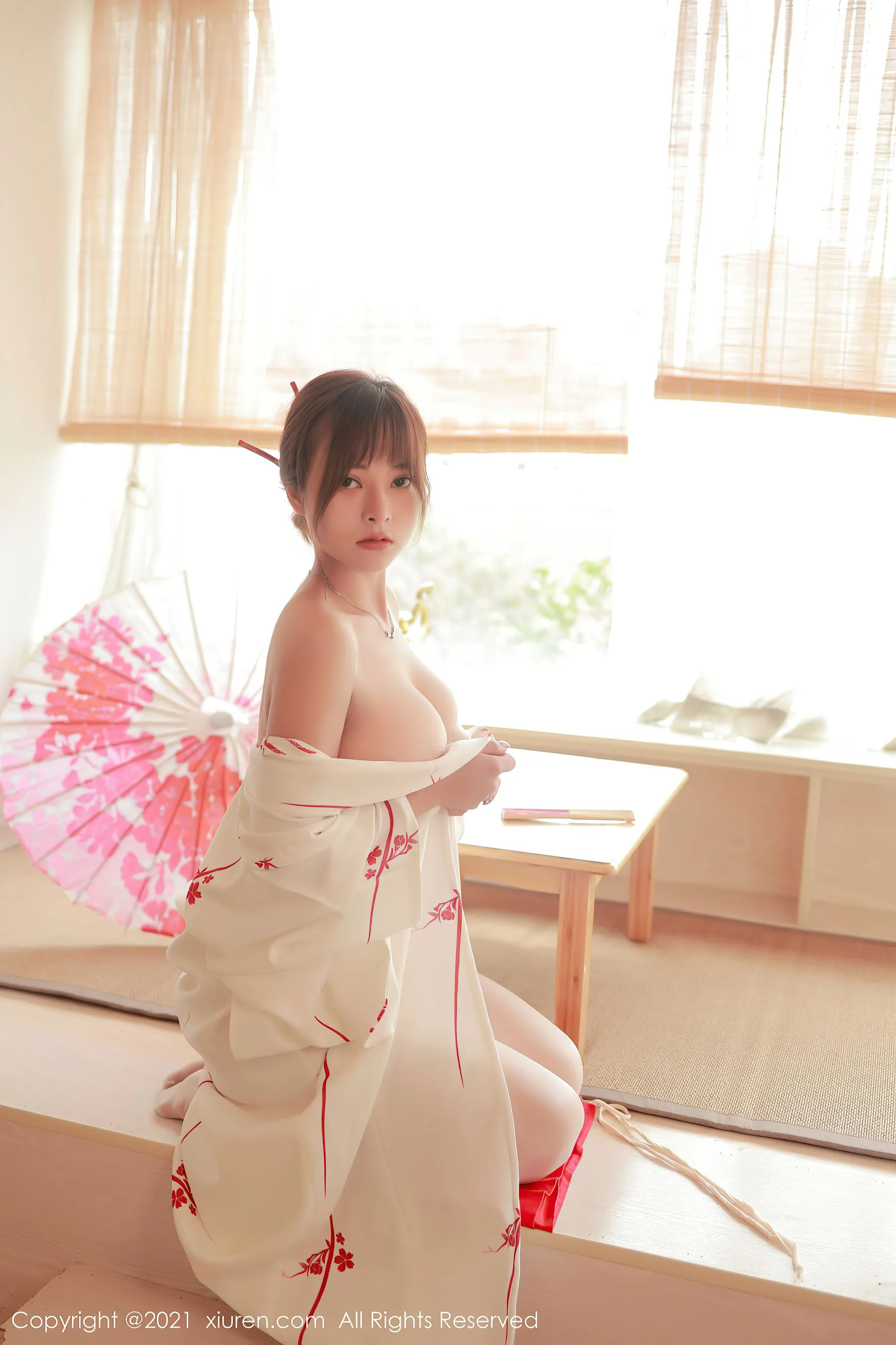 图片[2]-秀人 No.4165 奈沐子-COS写真在线网
