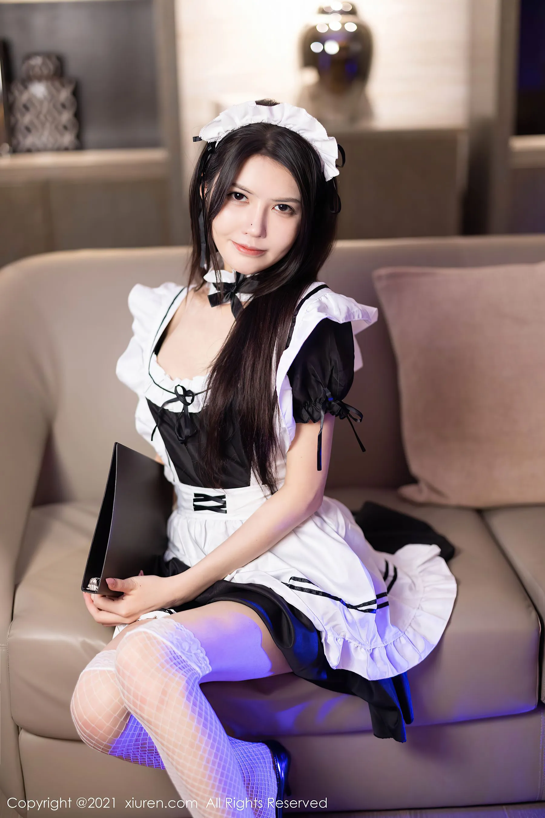 图片[3]-秀人 No.4182 媛媛酱belle-COS写真在线网