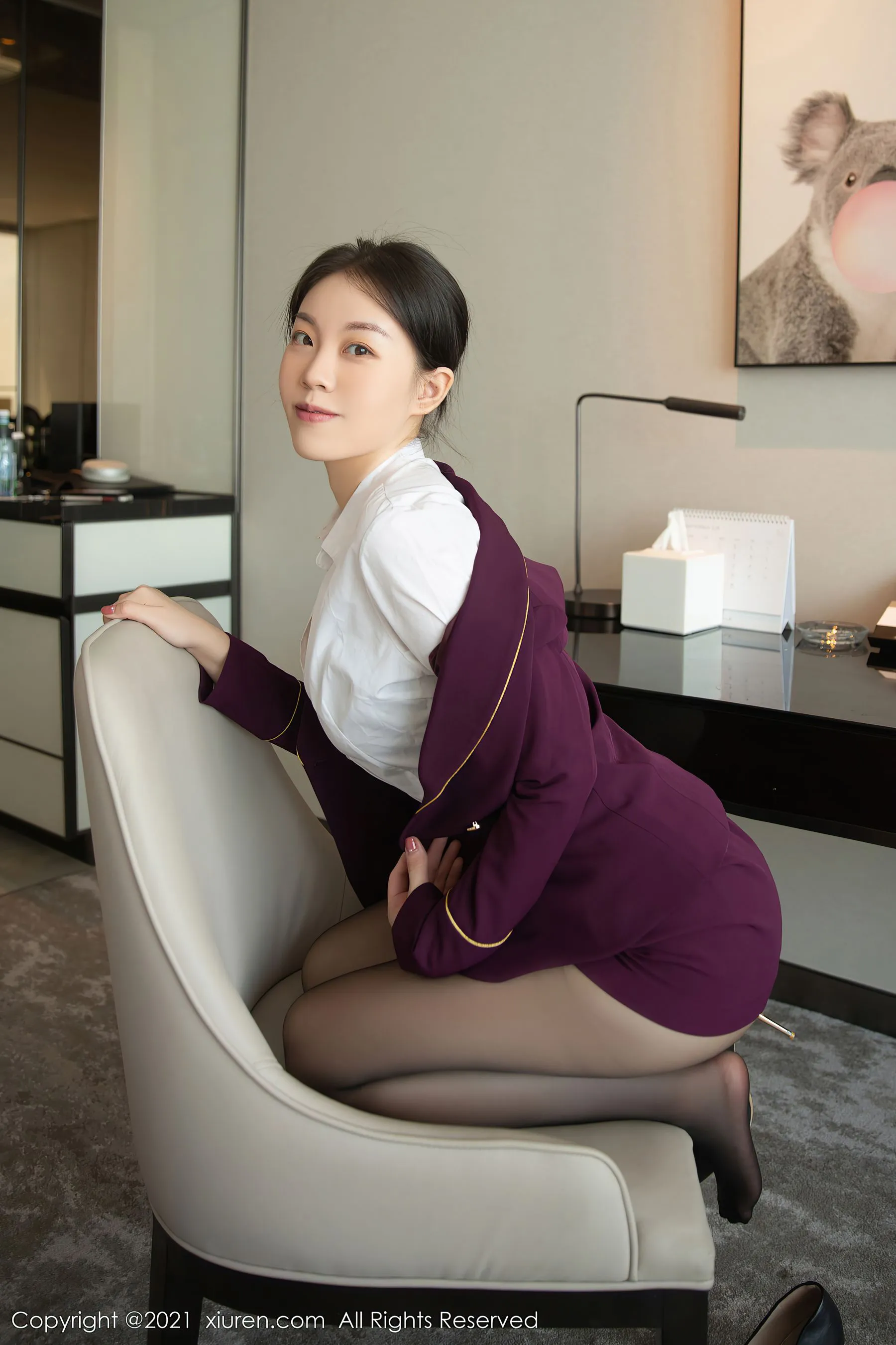 图片[2]-秀人 No.4191 一颗甜蛋黄a-COS写真在线网
