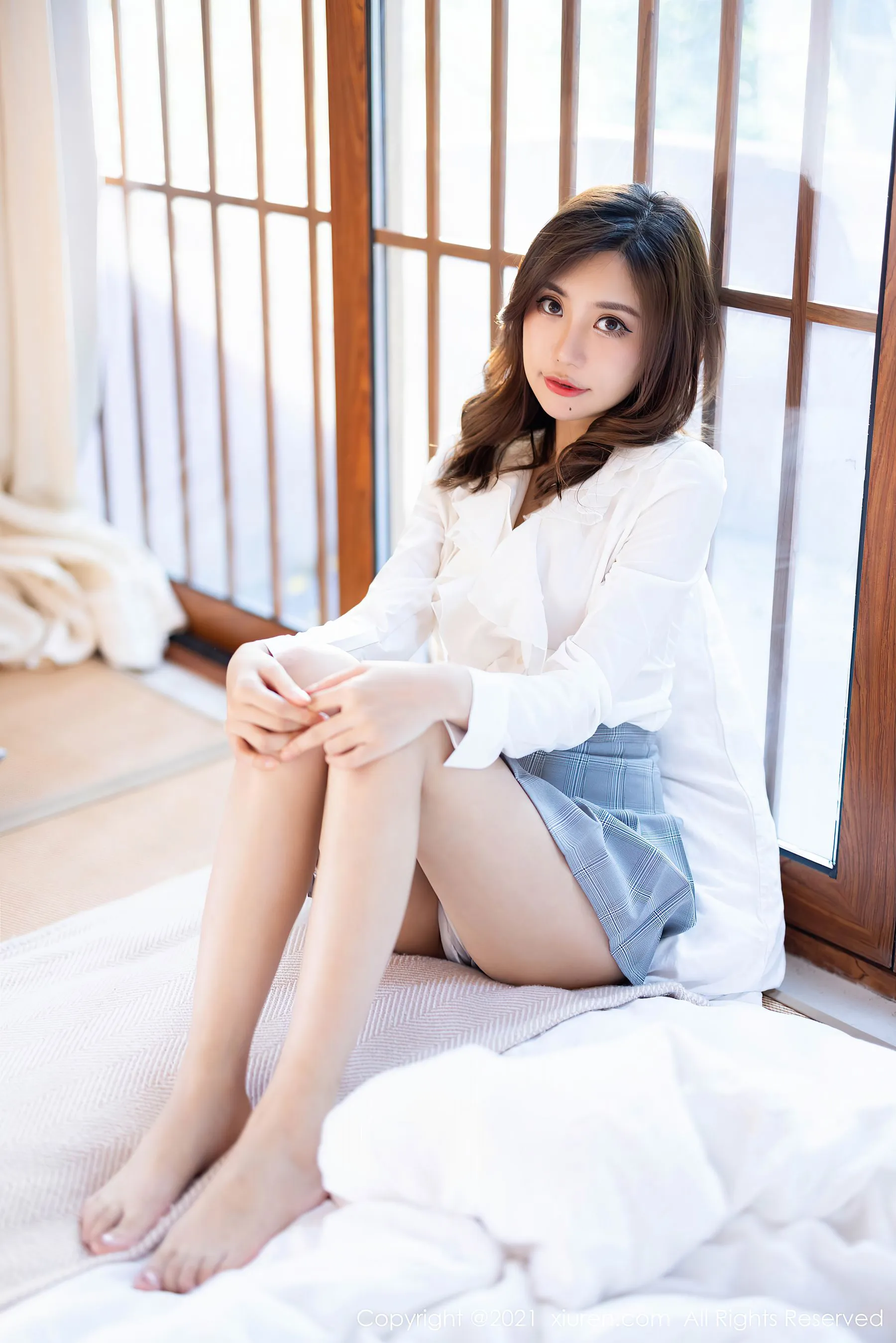 图片[2]-秀人 No.4192 绮里嘉ula-COS写真在线网