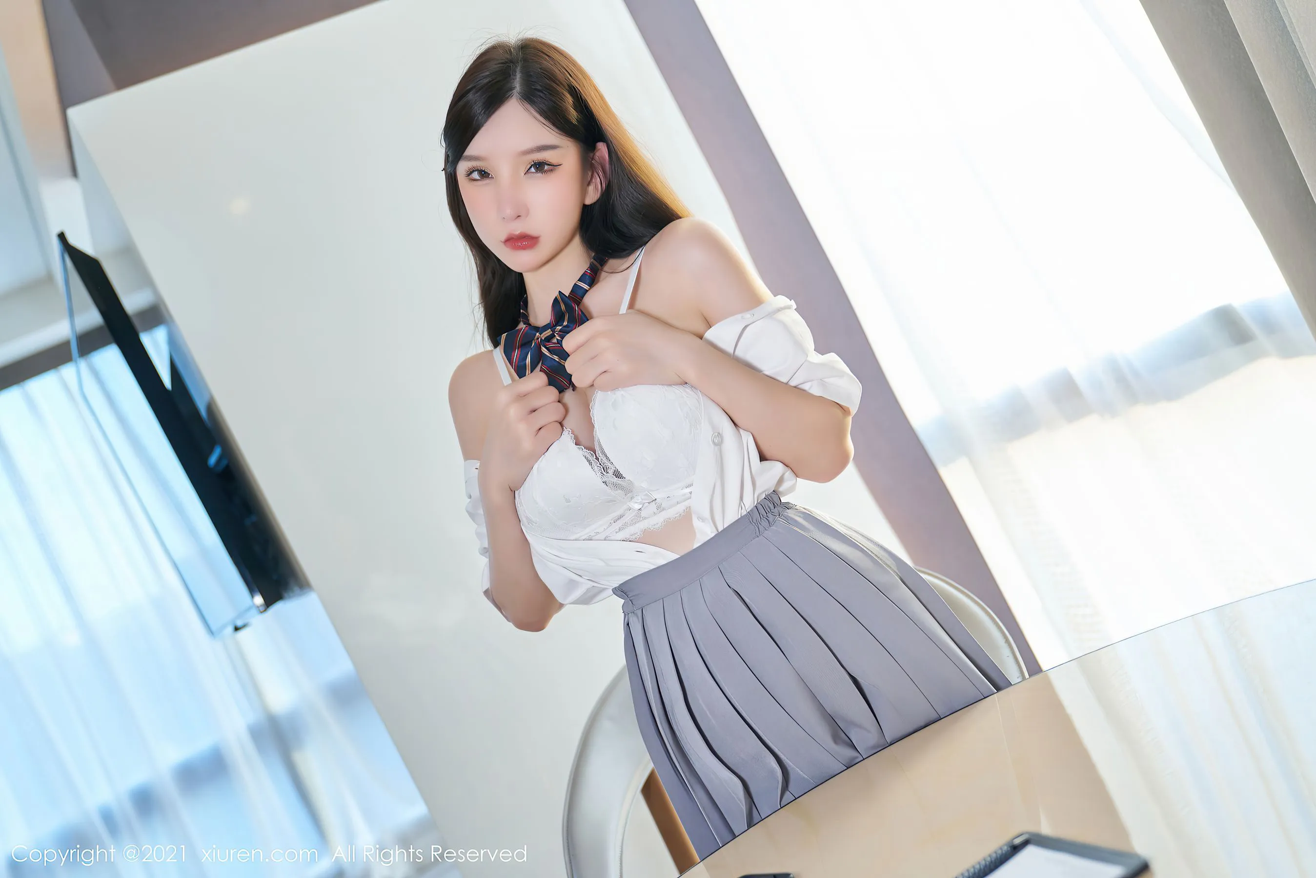 图片[4]-秀人 No.4258 周于希Sandy-COS写真在线网