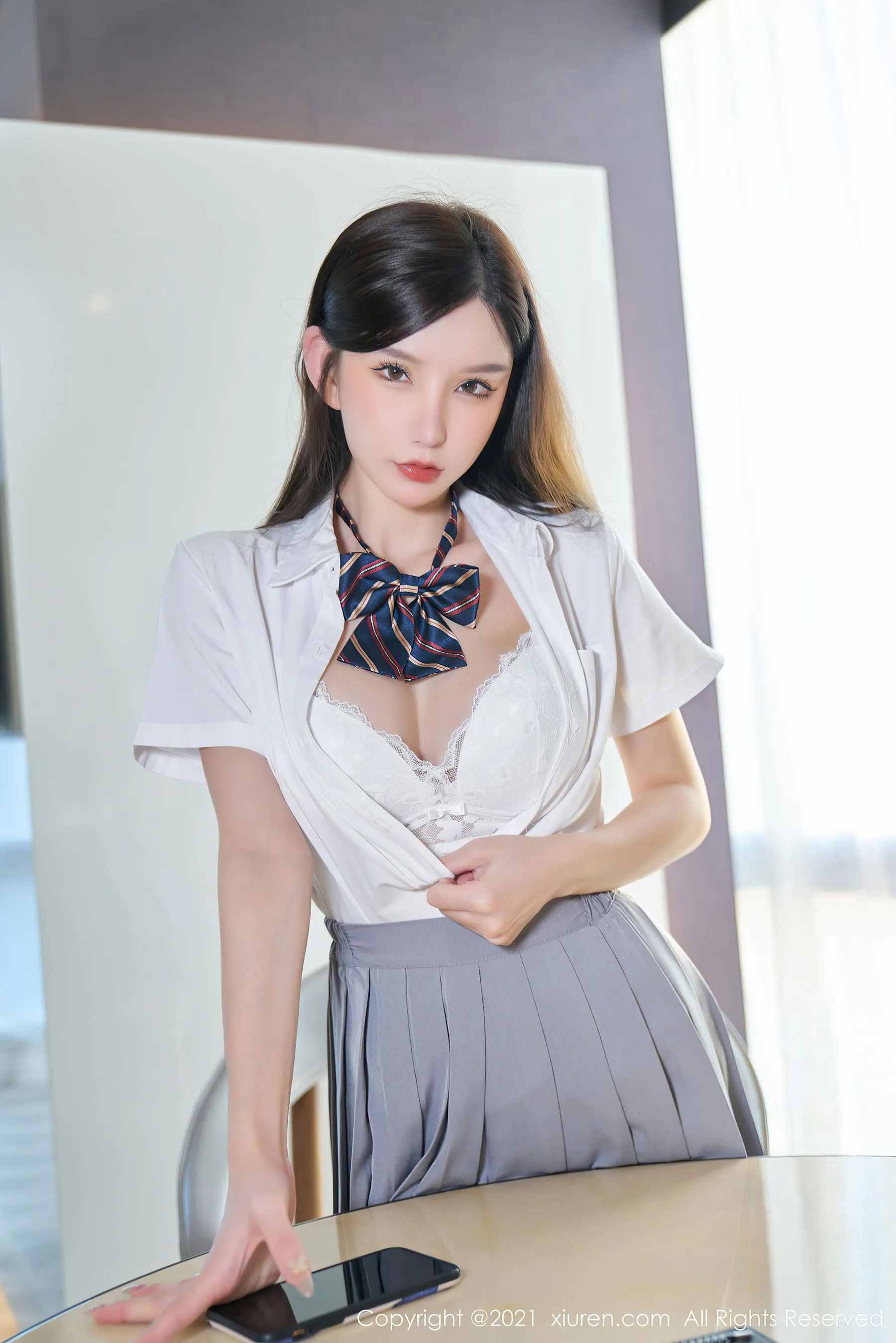 图片[3]-秀人 No.4258 周于希Sandy-COS写真在线网