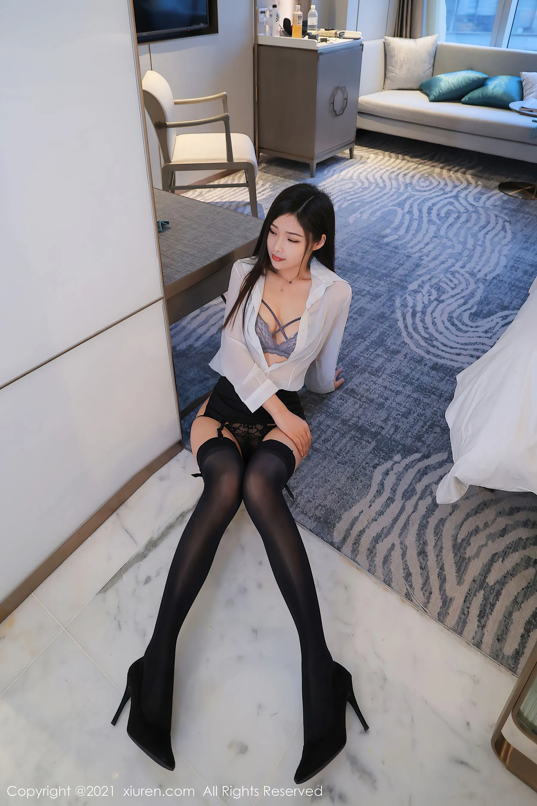 图片[5]-秀人 No.4324 星萌-COS写真在线网