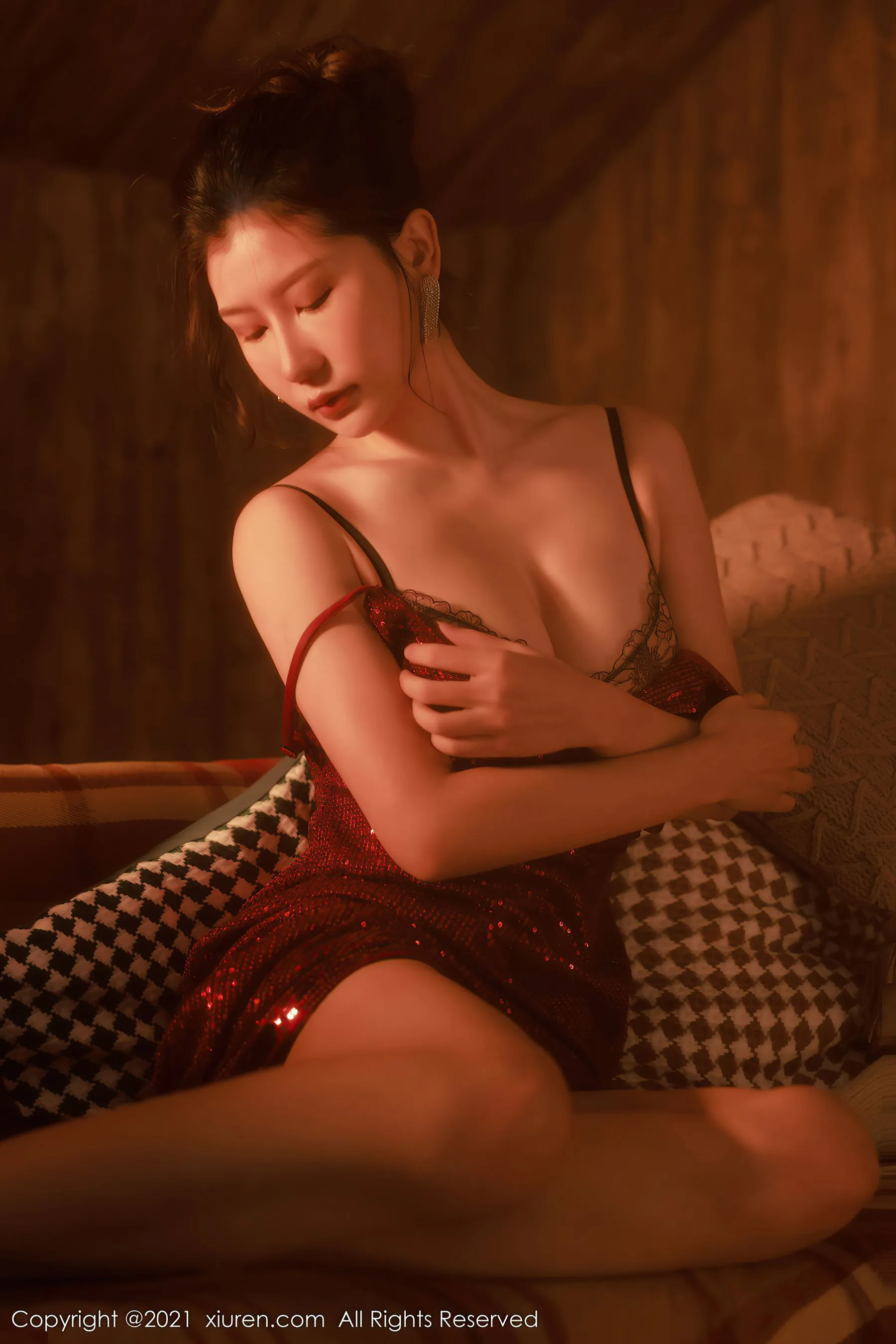 图片[4]-秀人 No.4357 尹甜甜-COS写真在线网