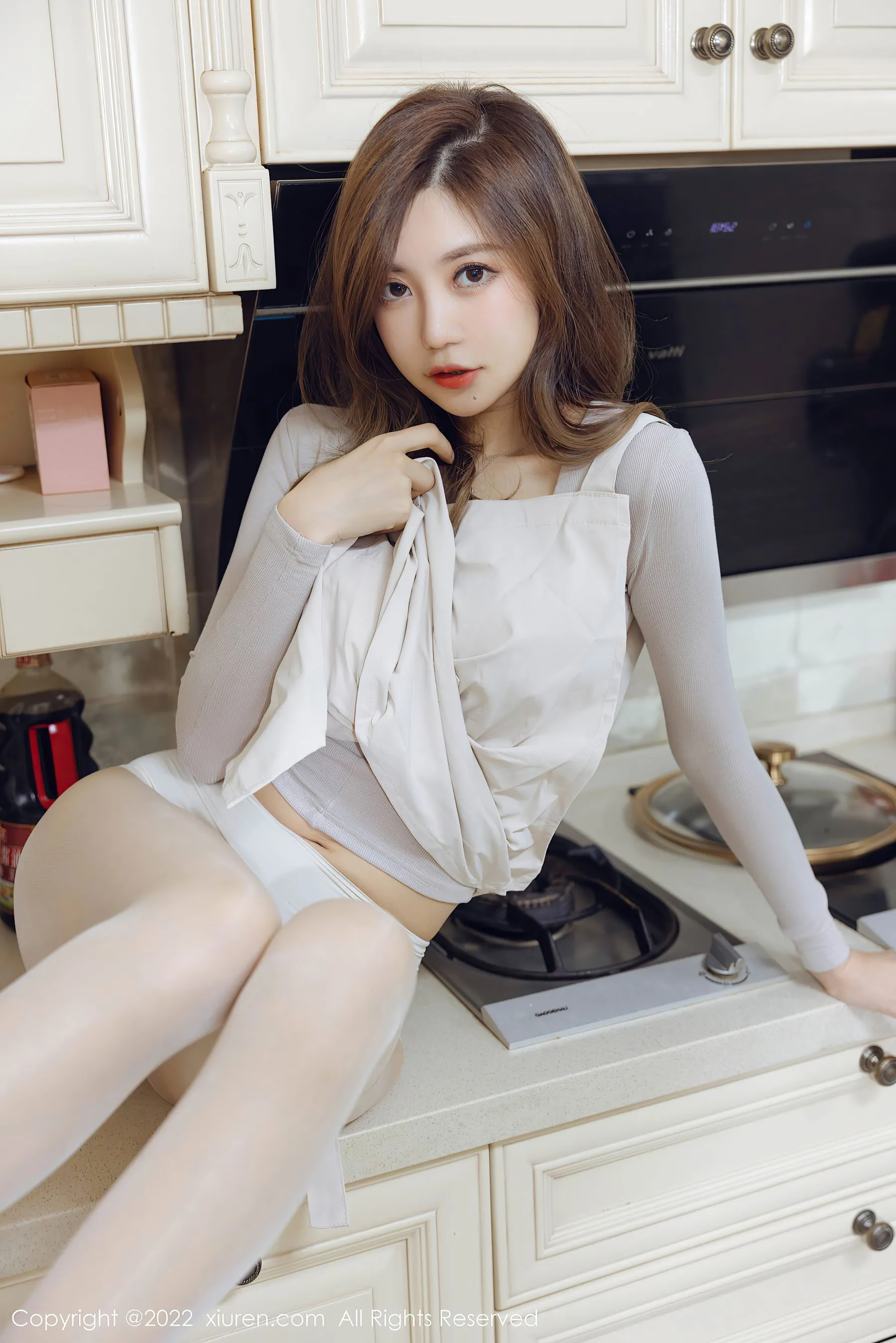 图片[3]-秀人 No.4438 绮里嘉ula-COS写真在线网