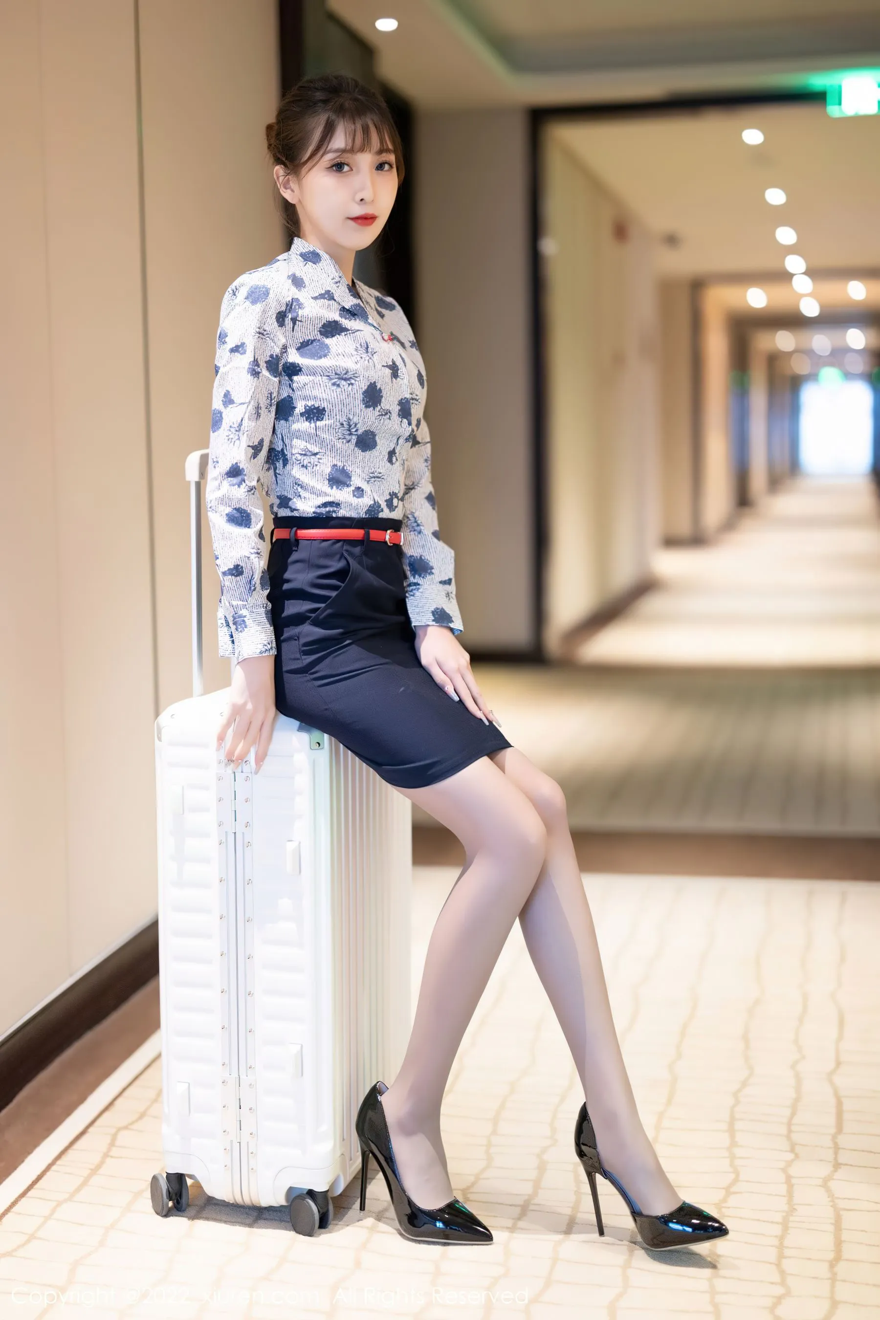 图片[3]-秀人 No.4447 林星阑-COS写真在线网