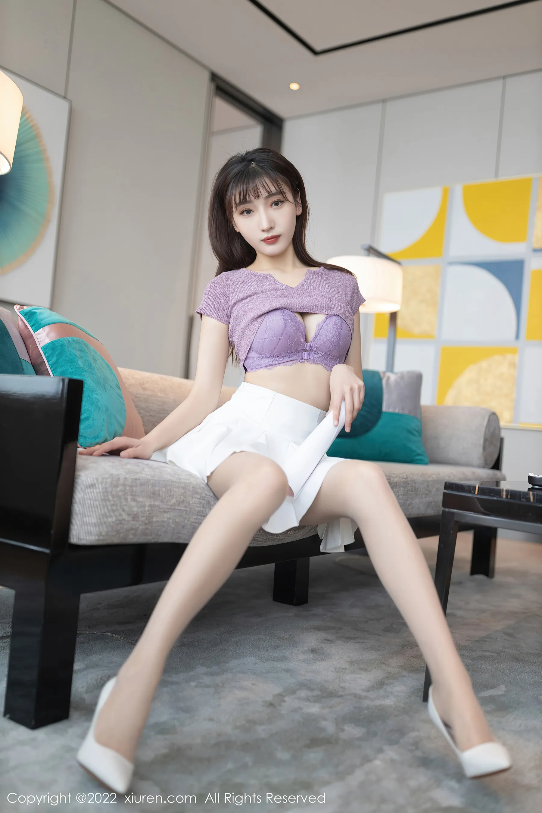图片[6]-秀人网 No.4570 陆萱萱 清纯美腿大学生-COS写真在线网