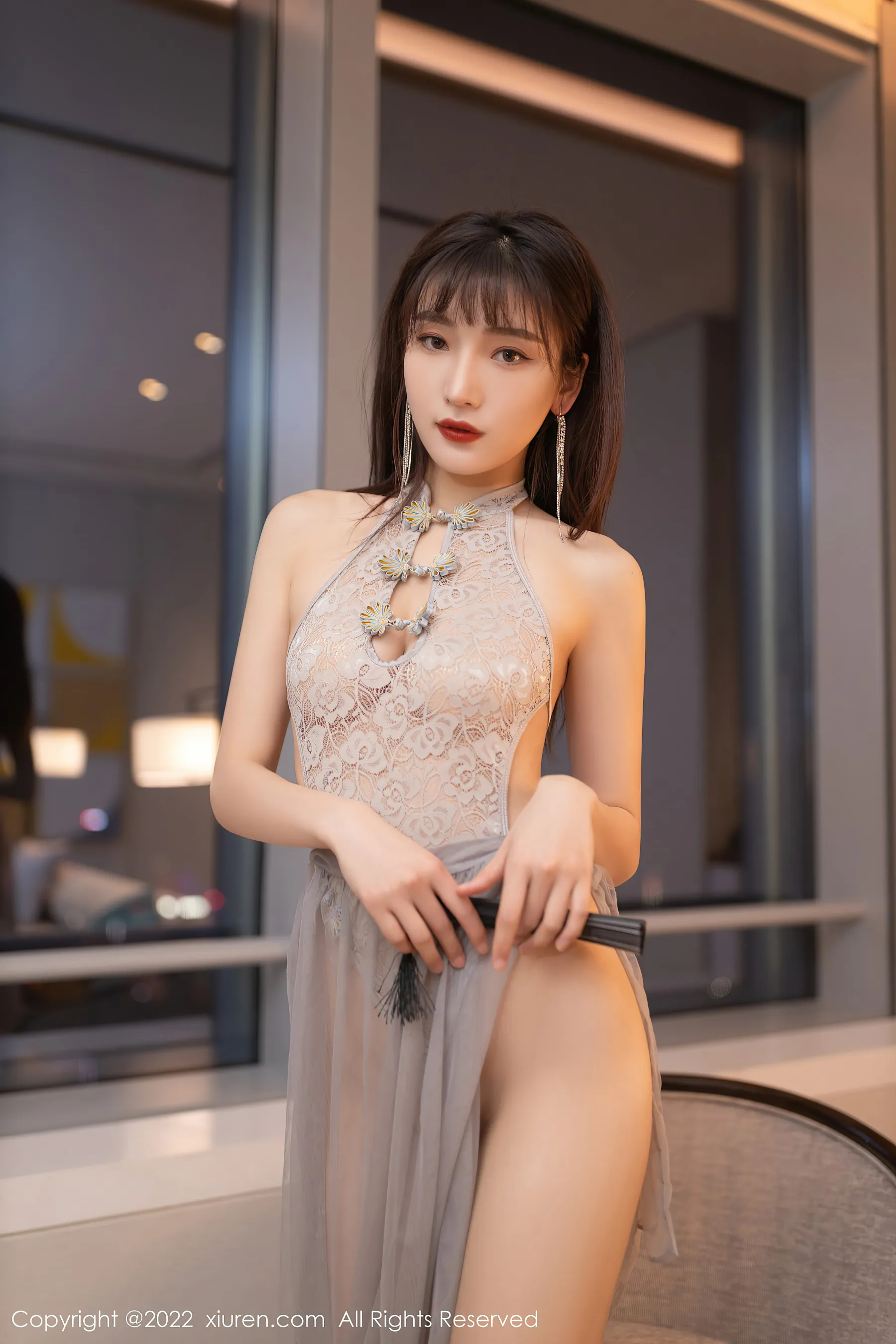 图片[6]-秀人网 No.4592 陆萱萱 长裙美腿-COS写真在线网