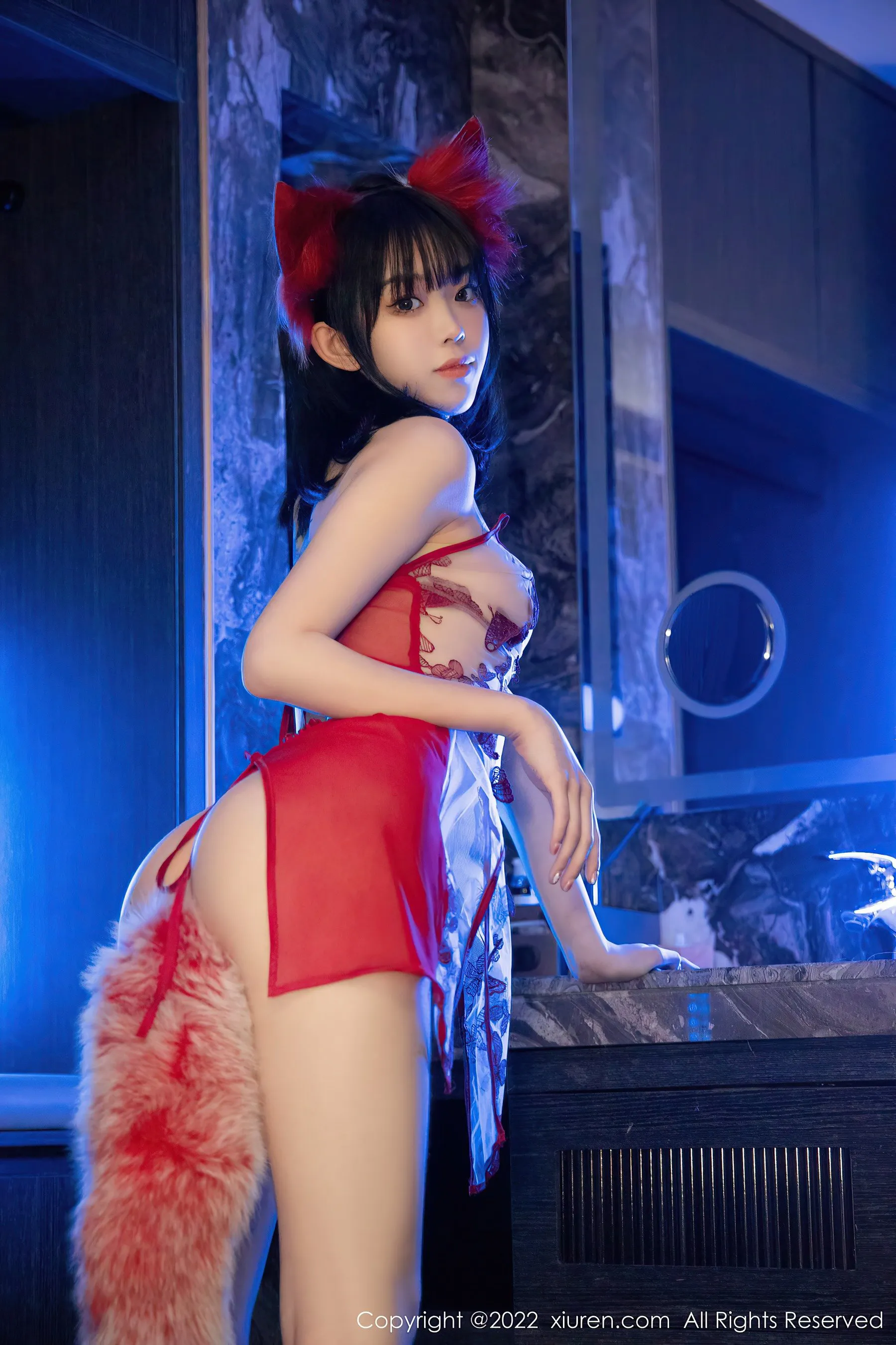 图片[3]-秀人网 No.4634 奶瓶. 清纯美腿情趣内衣-COS写真在线网