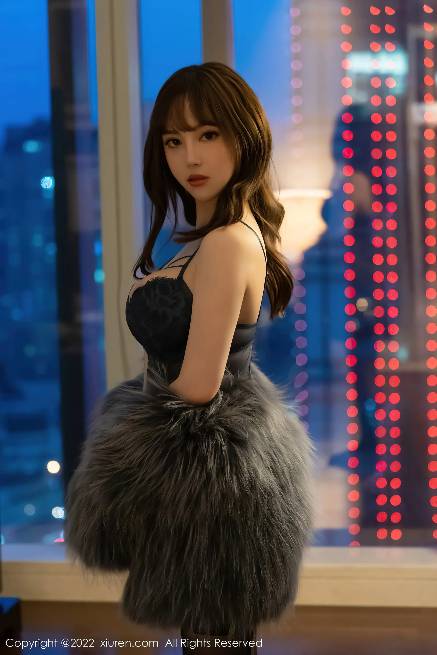 图片[2]-秀人网 No.4644 豆瓣酱 丝袜美腿-COS写真在线网