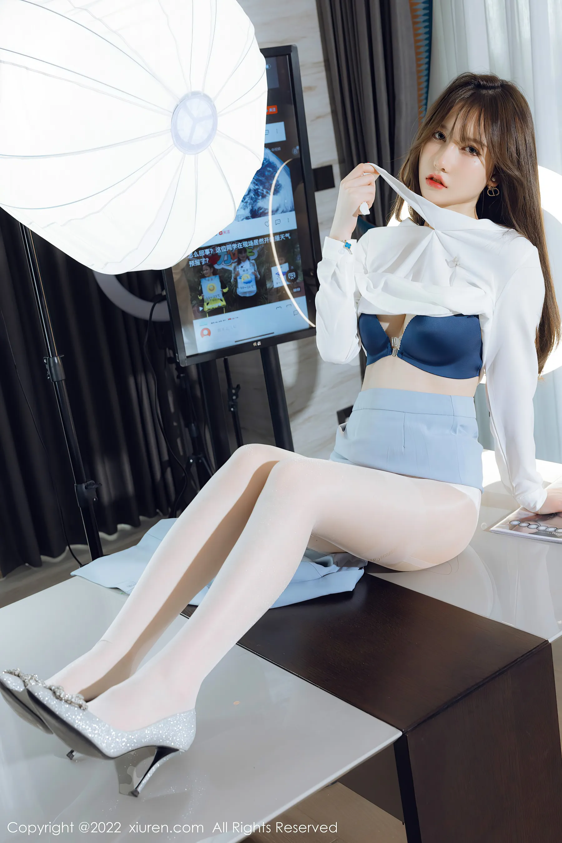 图片[4]-秀人网 No.4658 美桃酱 丝袜美臀-COS写真在线网