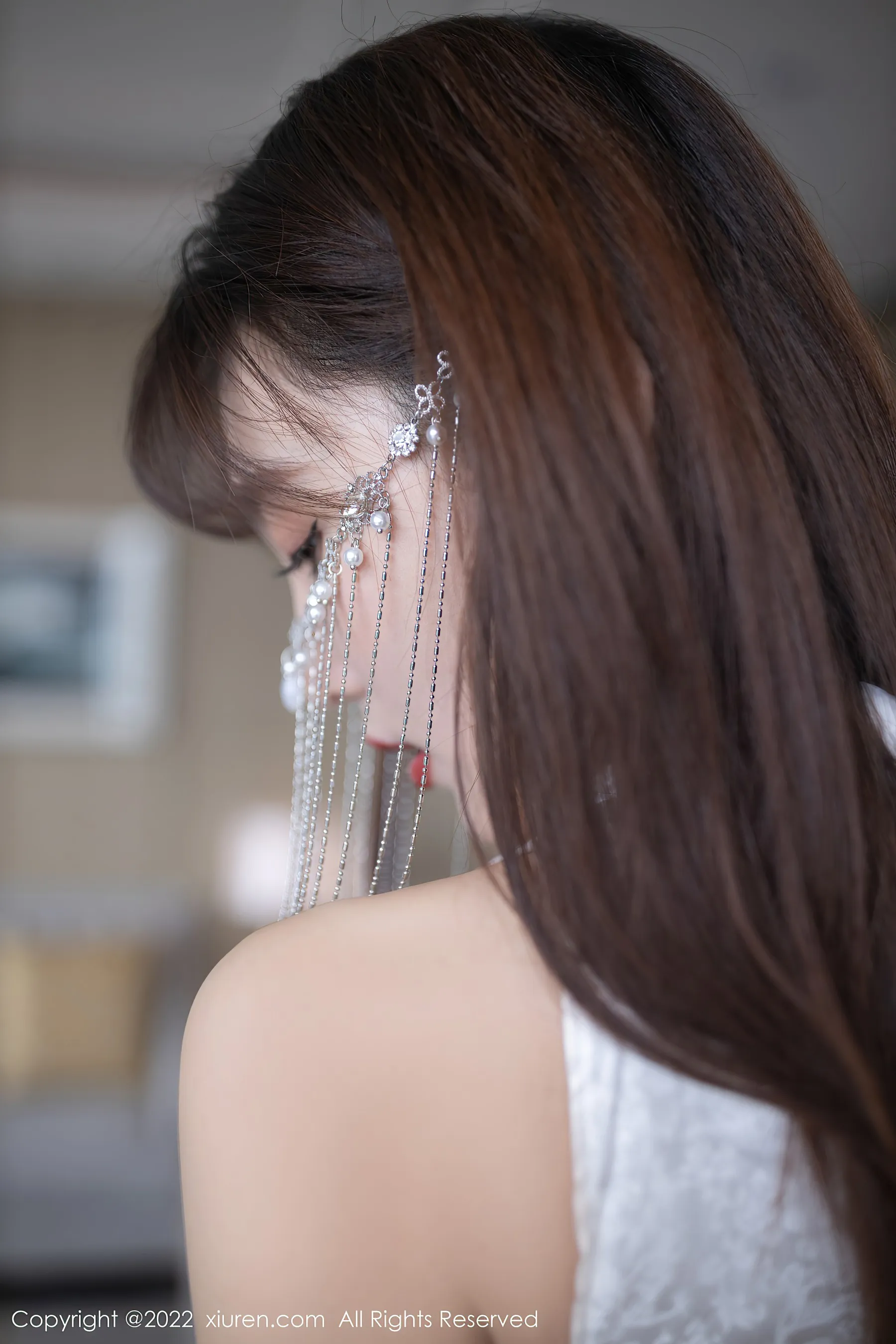 图片[3]-秀人网 No.4660 陆萱萱 丝袜美腿旗袍写真-COS写真在线网