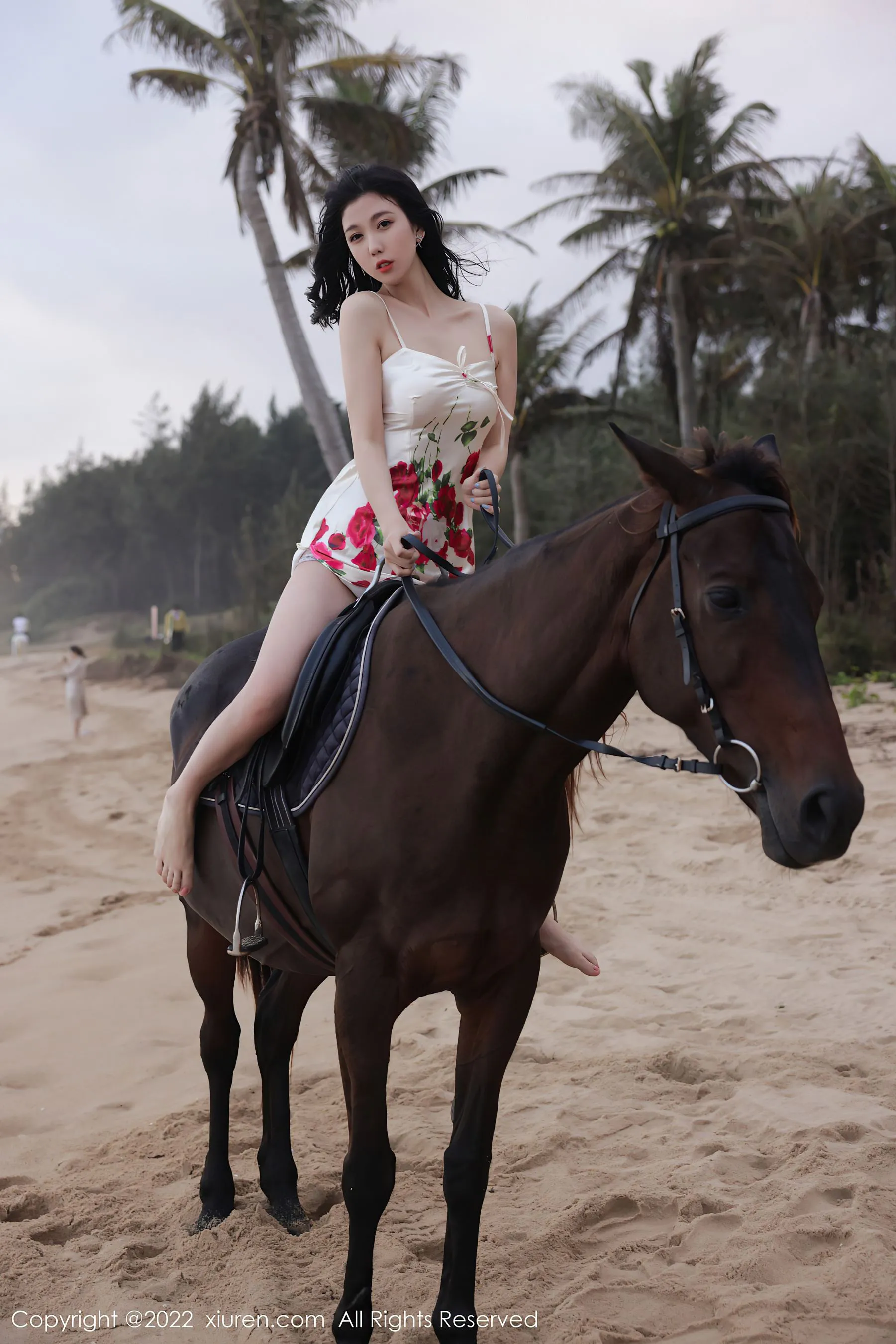 图片[6]-秀人网 No.4915 李雅柔182CM 海边美女性感写真-COS写真在线网