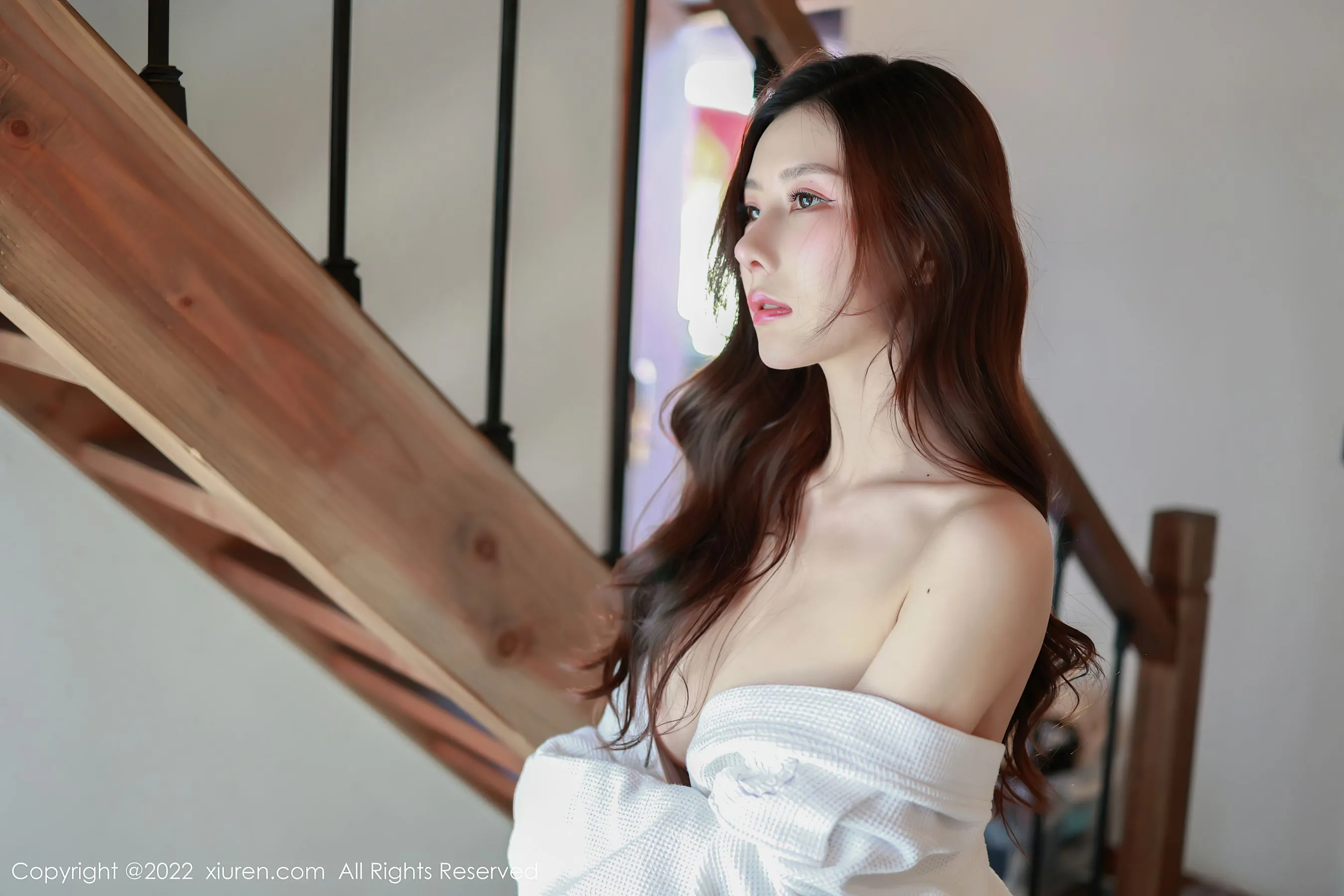 图片[4]-秀人网 No.4932 尹甜甜 睡袍美腿-COS写真在线网