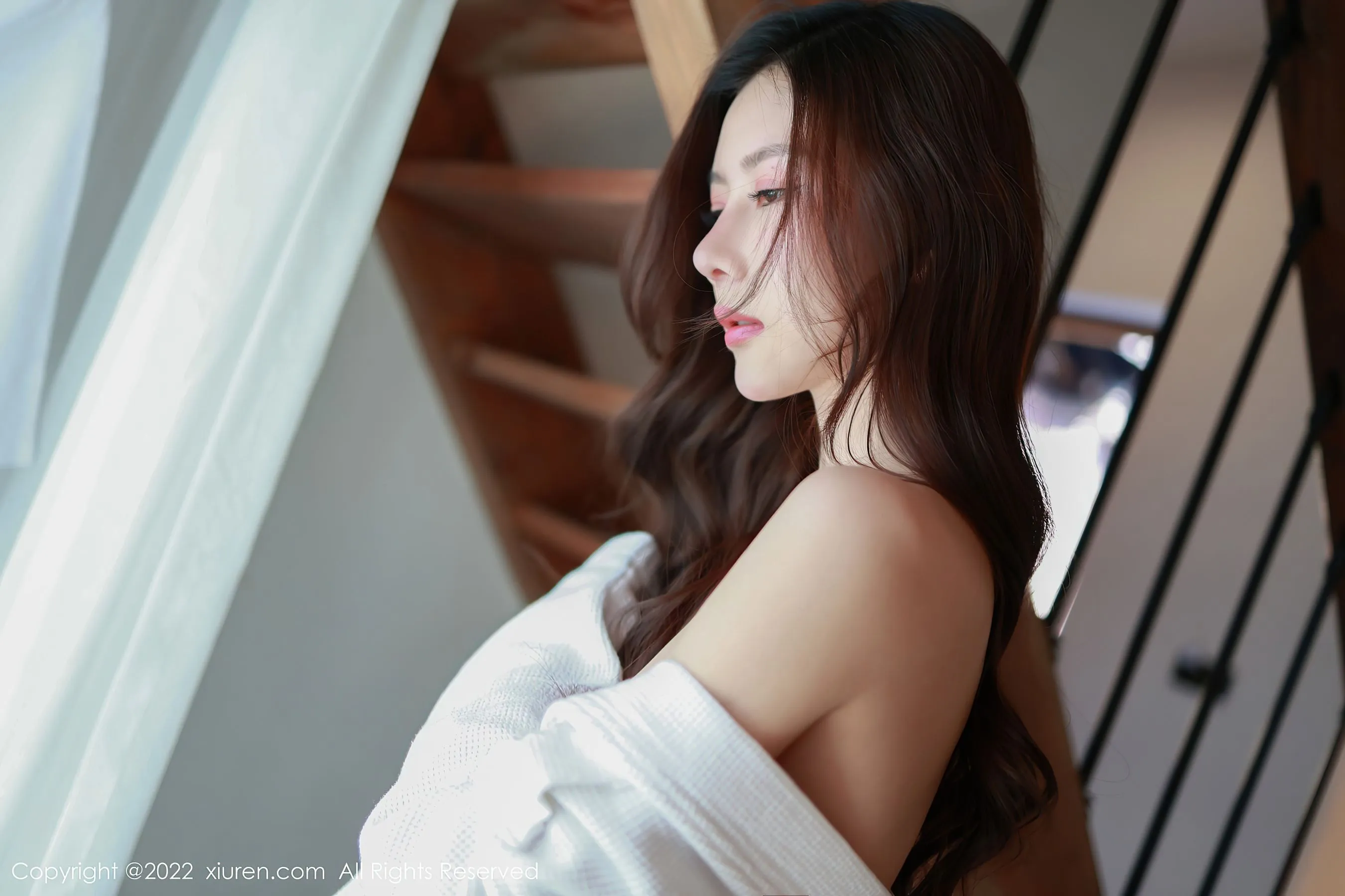 图片[5]-秀人网 No.4932 尹甜甜 睡袍美腿-COS写真在线网