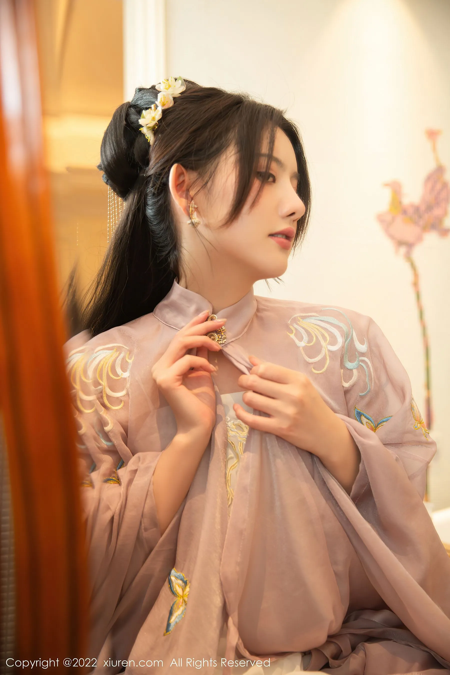 图片[5]-秀人网 No.4945 就是阿朱啊 古装美腿-COS写真在线网