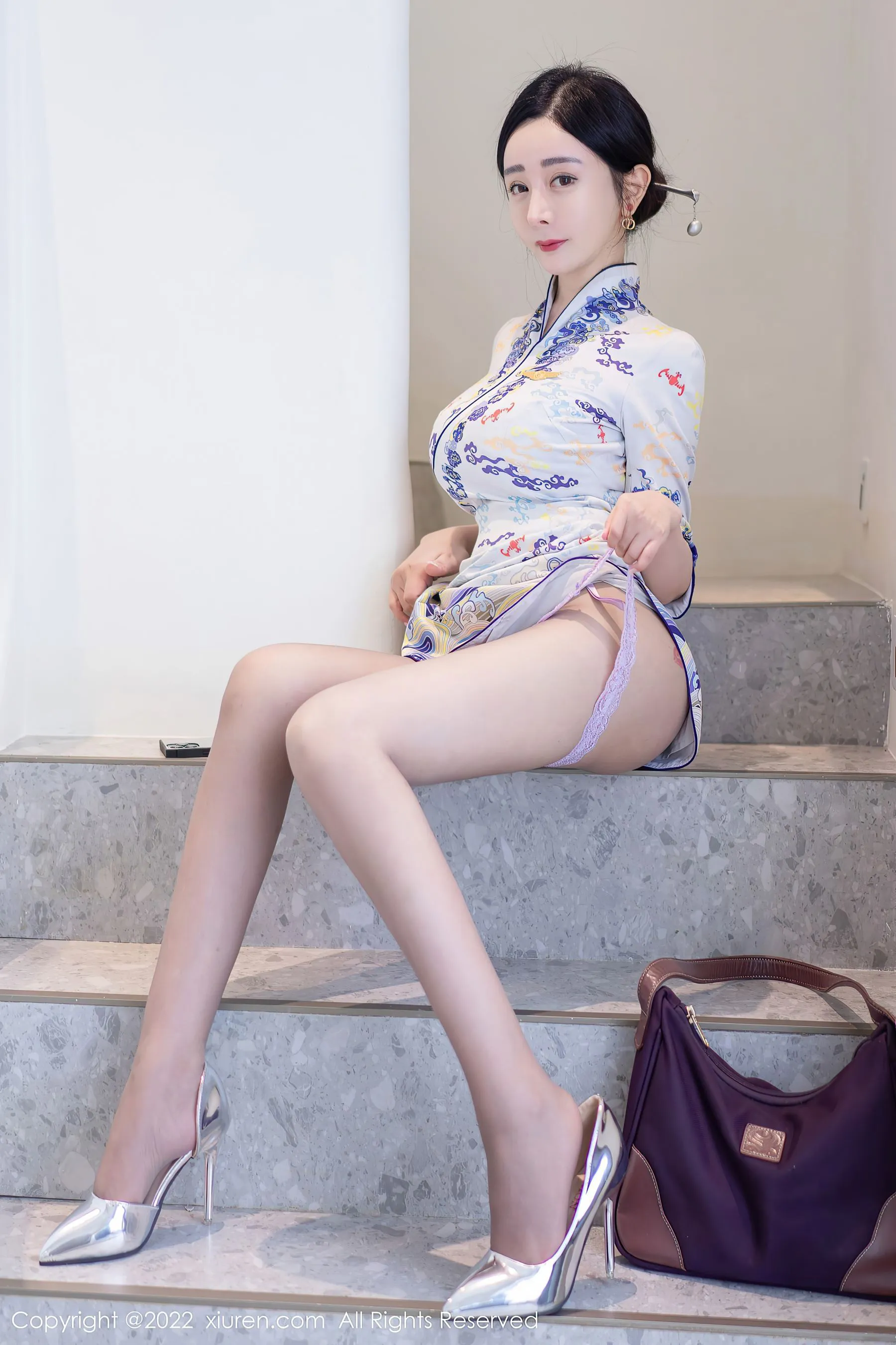 图片[5]-秀人网 No.5100 允爾-COS写真在线网