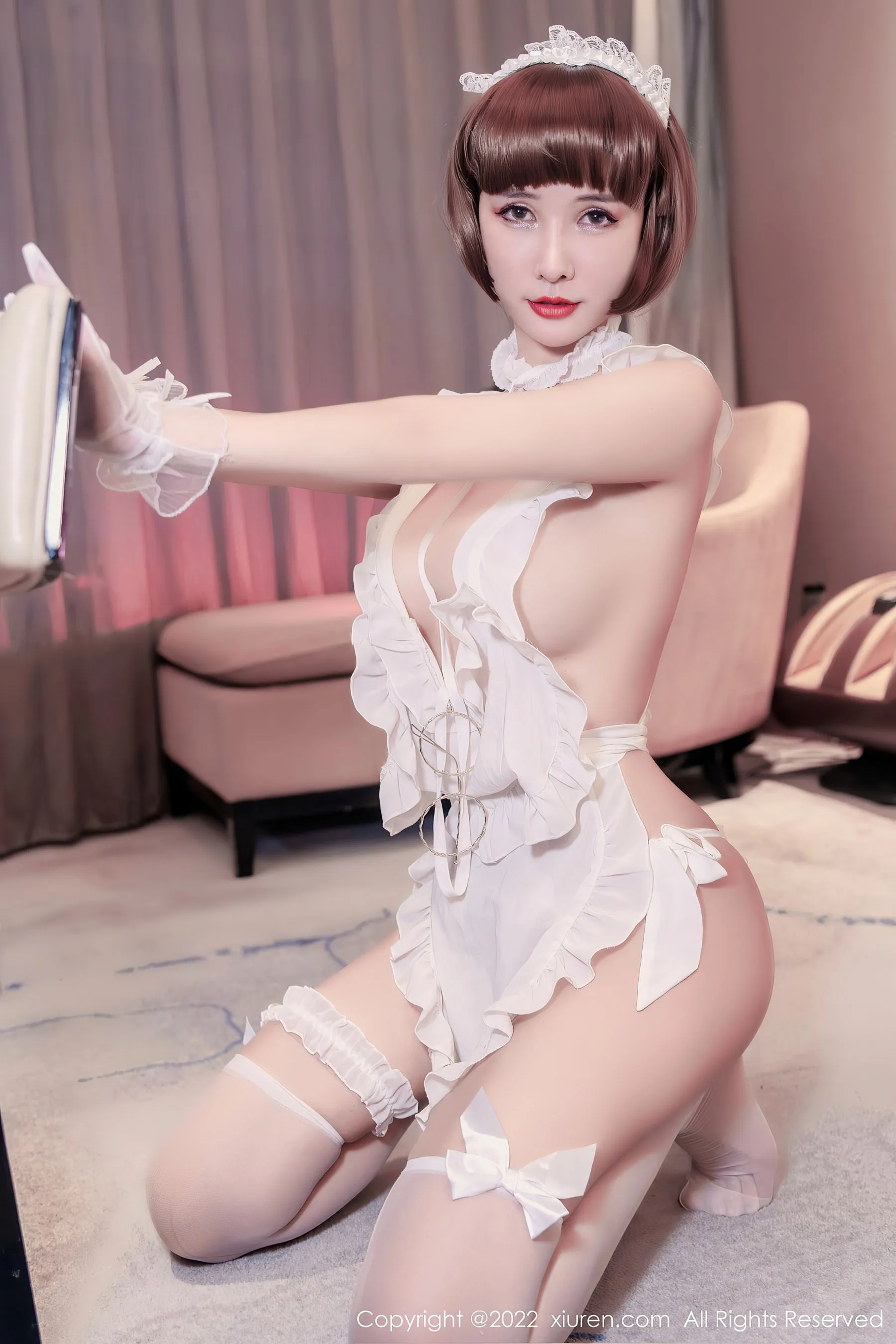 图片[3]-秀人网 No.5116 夏沫沫tifa 丝袜美臀-COS写真在线网