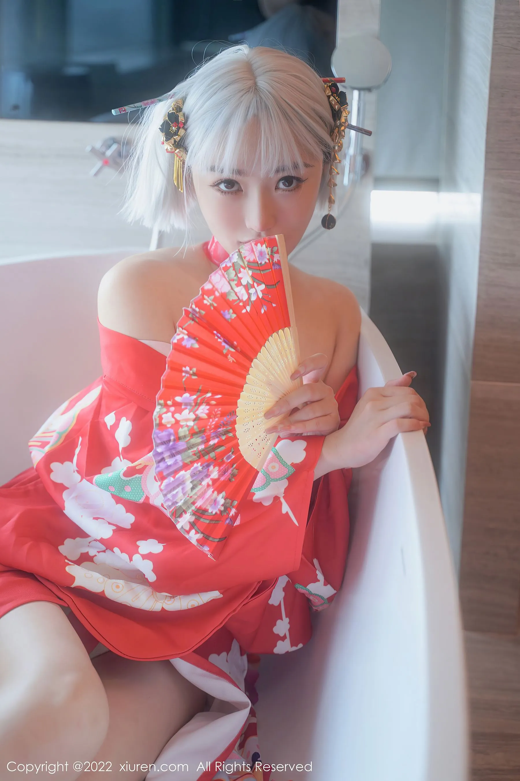 图片[3]-秀人网 No.5134 西门小玉 浴缸美腿-COS写真在线网