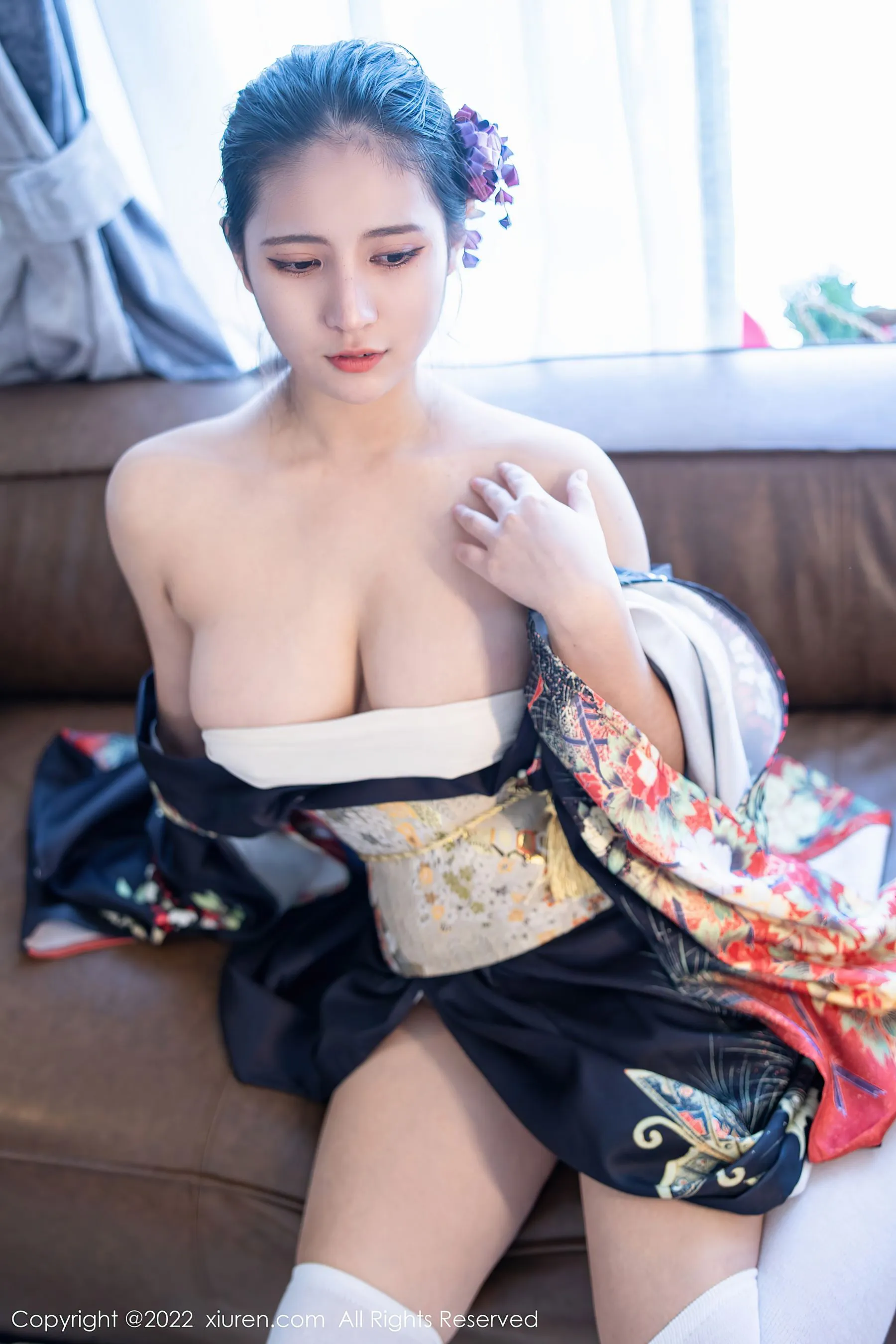 图片[4]-秀人网 No.5309 久久Aimee 和服美臀-COS写真在线网