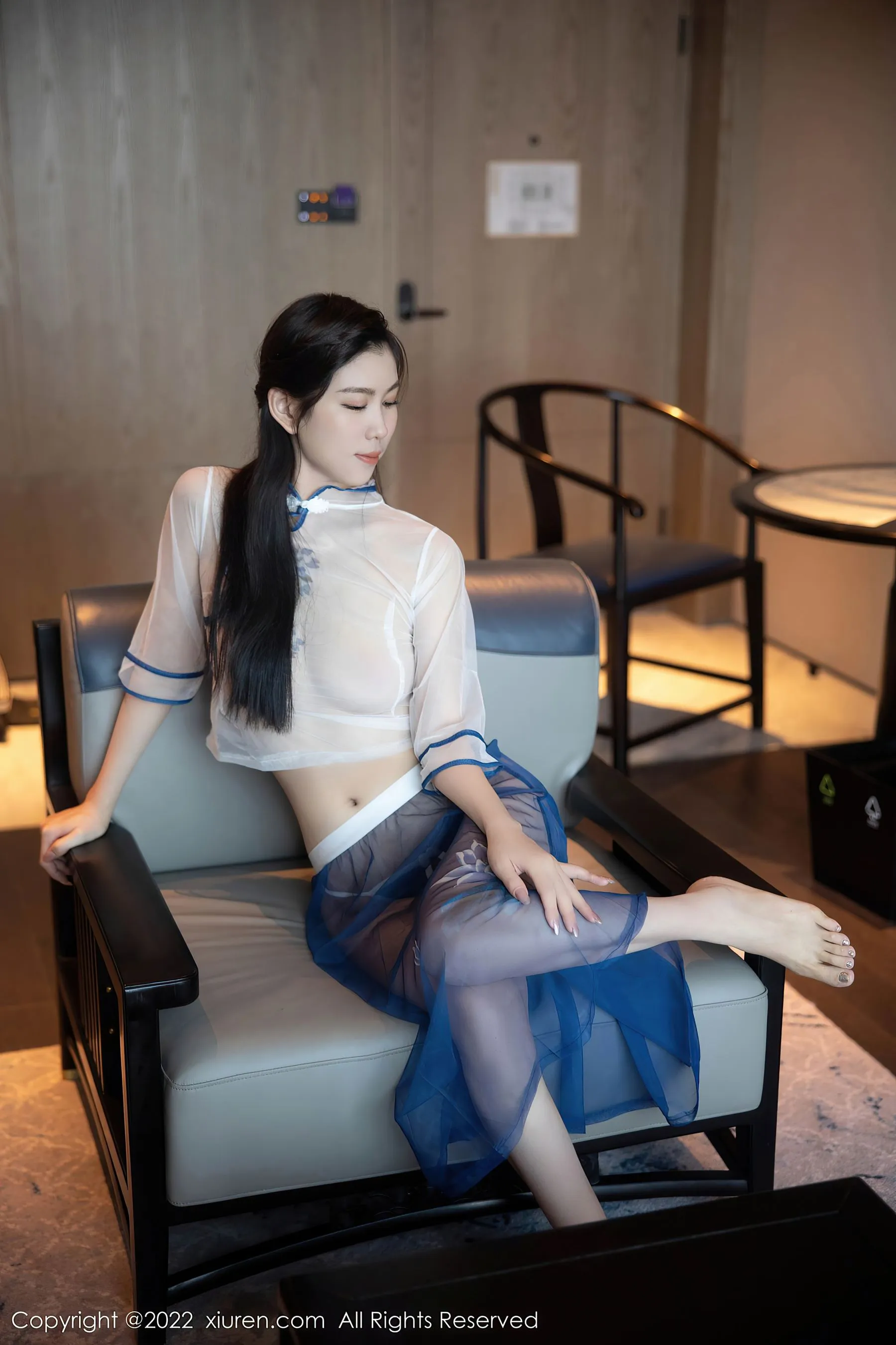 图片[4]-秀人网 No.5401 李雅柔182CM 古装美臀-COS写真在线网